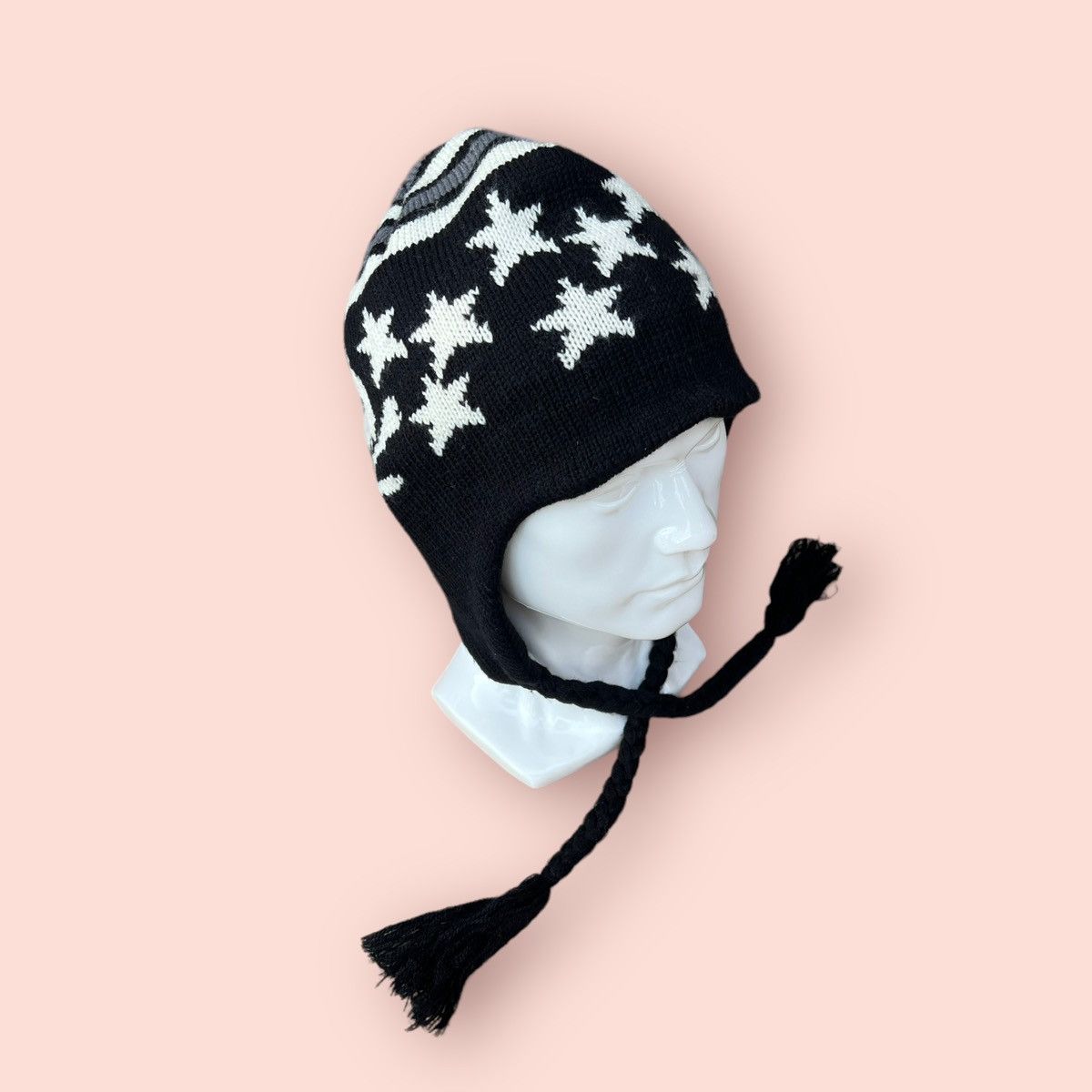 Vintage VINTAGE SKULL EARFLAP ALT BEANIE Size ONE SIZE - 12 Thumbnail