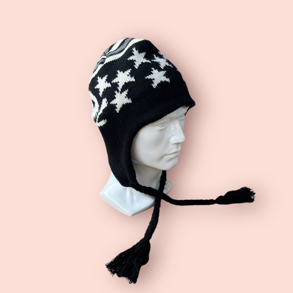 Vintage VINTAGE SKULL EARFLAP ALT BEANIE Size ONE SIZE - 10 Thumbnail