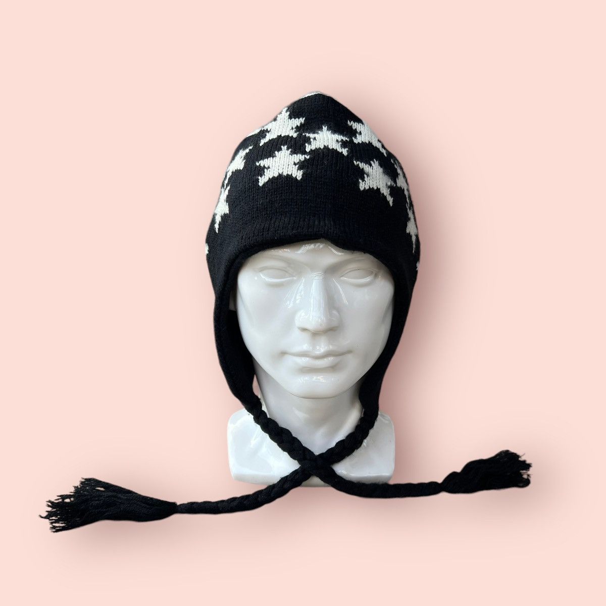 Vintage VINTAGE SKULL EARFLAP ALT BEANIE Size ONE SIZE - 11 Thumbnail