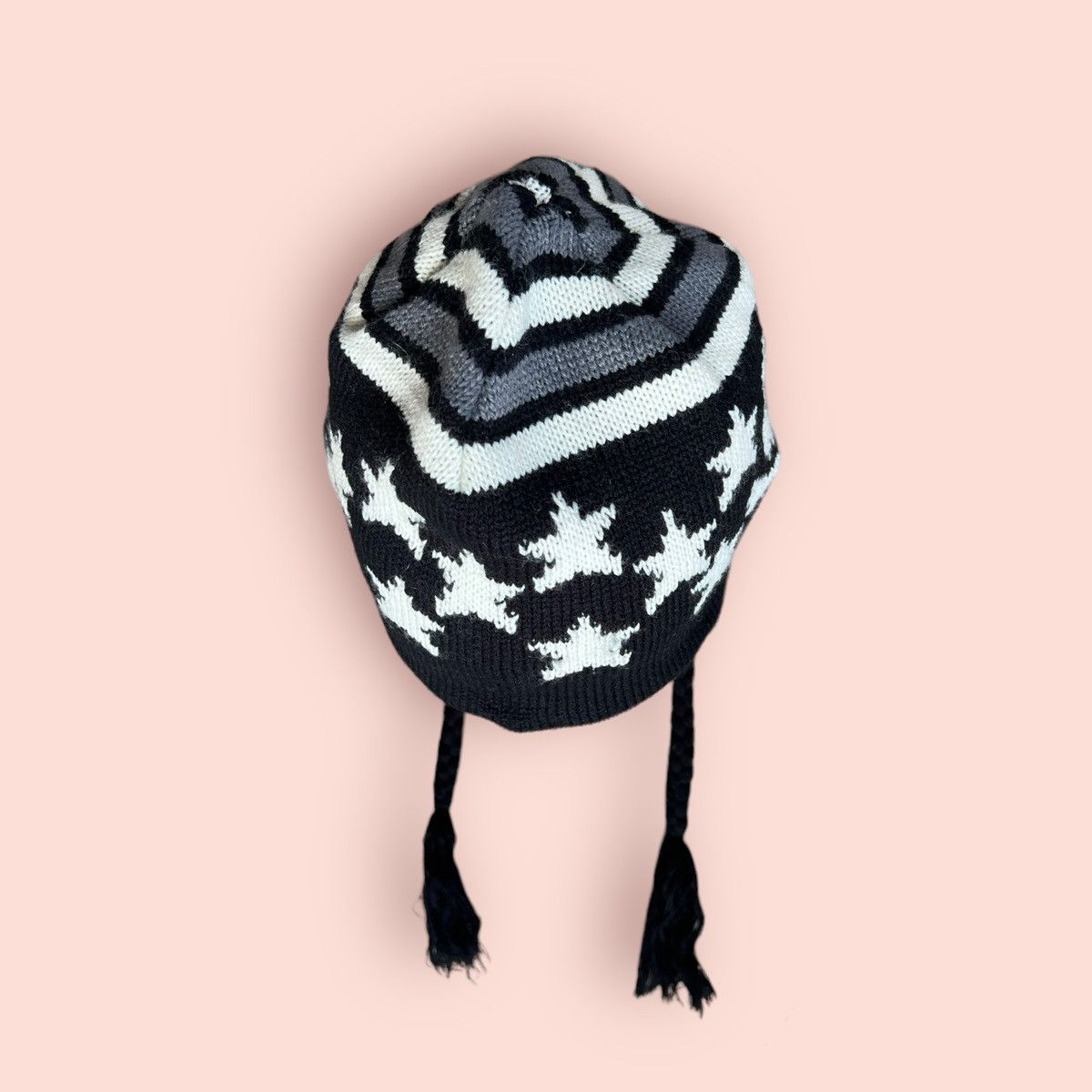 Vintage VINTAGE SKULL EARFLAP ALT BEANIE Size ONE SIZE - 15 Thumbnail