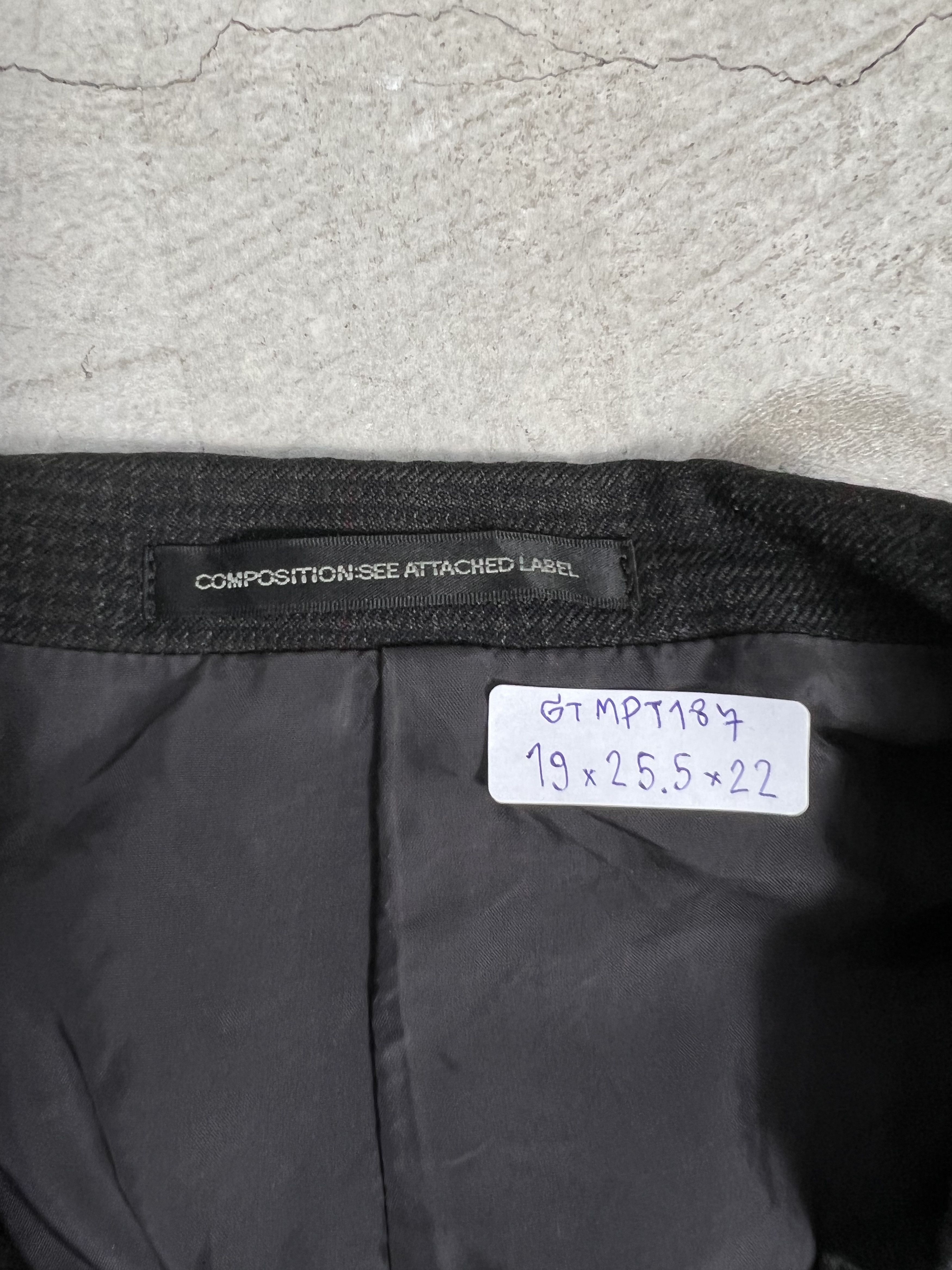 Vintage × Y's Y's Yohji Yamamoto Formal Suit (3) GTMPT187 Size 40R - 2 Thumbnail