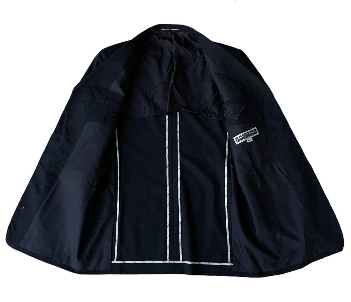 Gaultier Homme Objet Gaultier Homme Object Mini Checkered Buttons Coat Jacket Size 46R - 15 Thumbnail