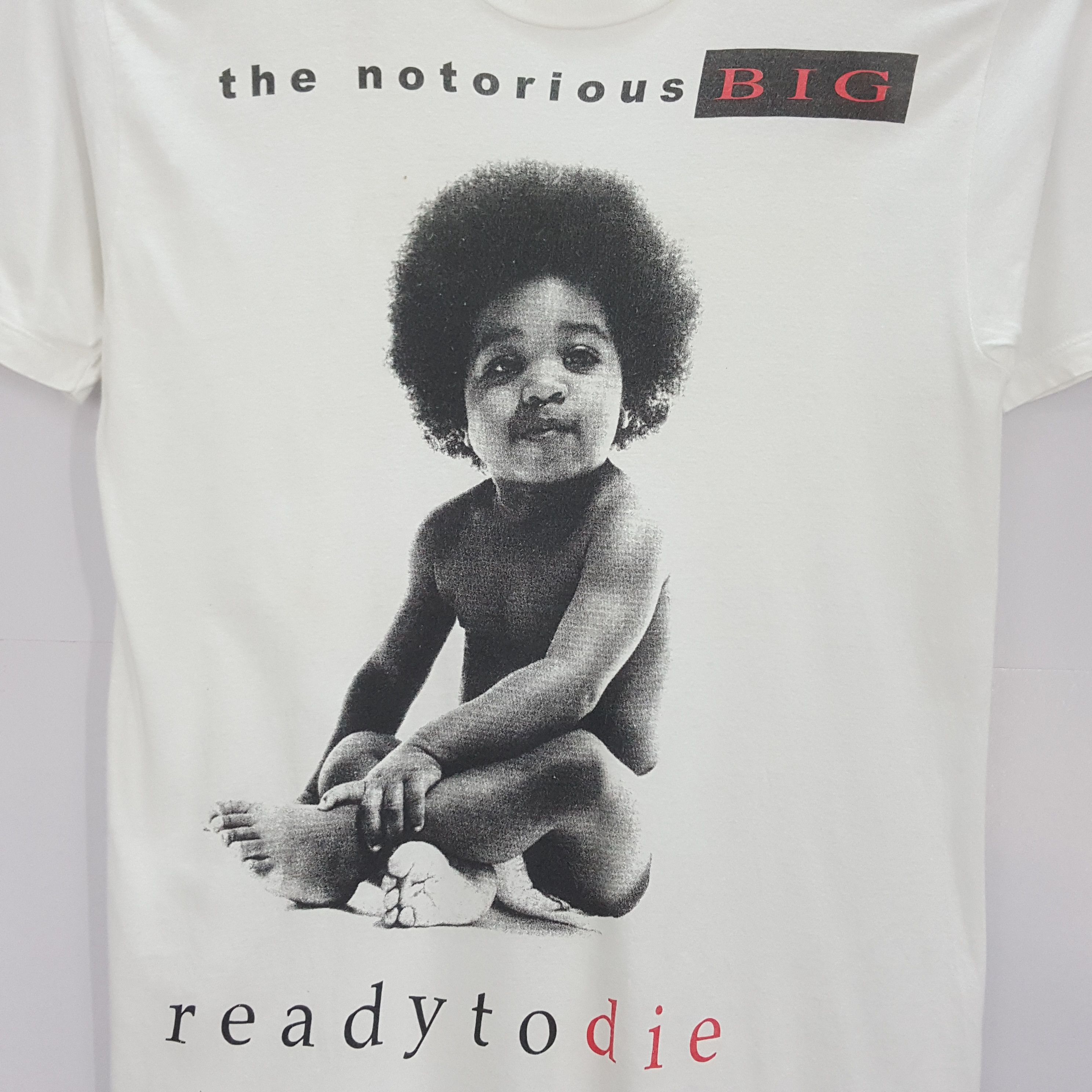 Rap Tees × Vintage Vintage Biggie BIG Ready to Die Rap Tees t-shirt Size US M / EU 48-50 / 2 - 2 Thumbnail
