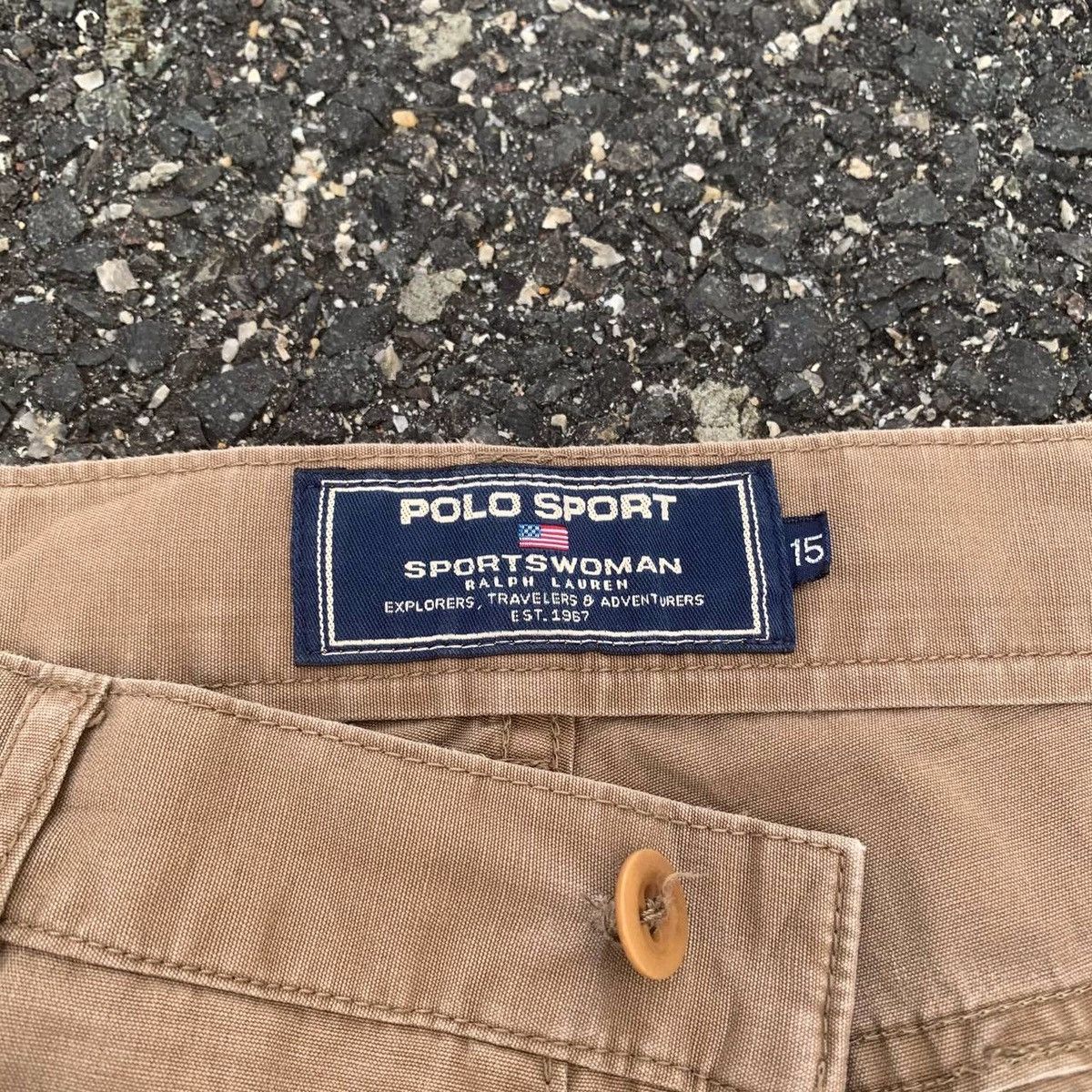 Polo Ralph Lauren × Ralph Lauren Polo Sport By Ralph Lauren Faded Double Knee Trousers Pants Size US 30 / EU 46 - 10 Thumbnail