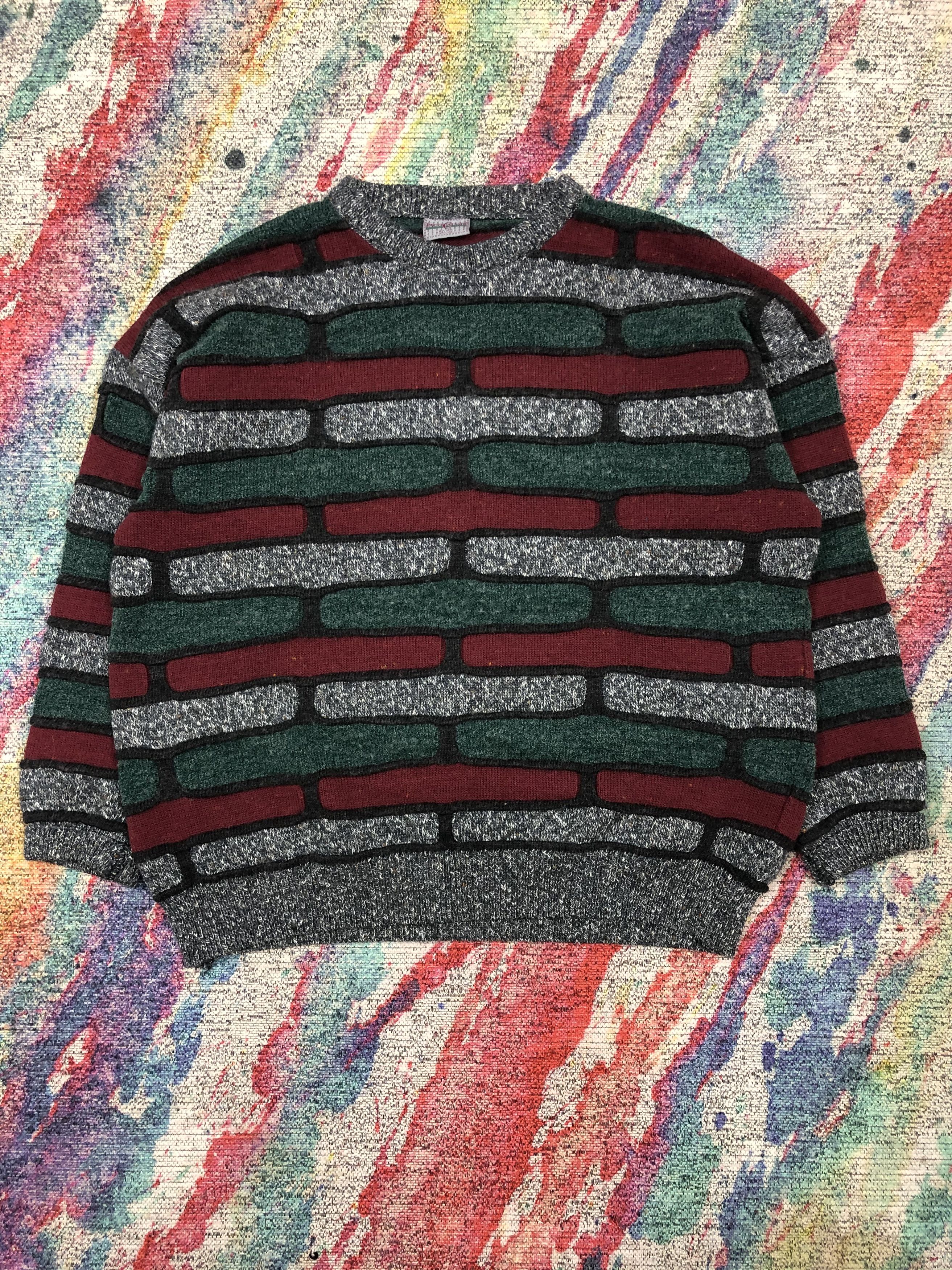 vintage structured sweater