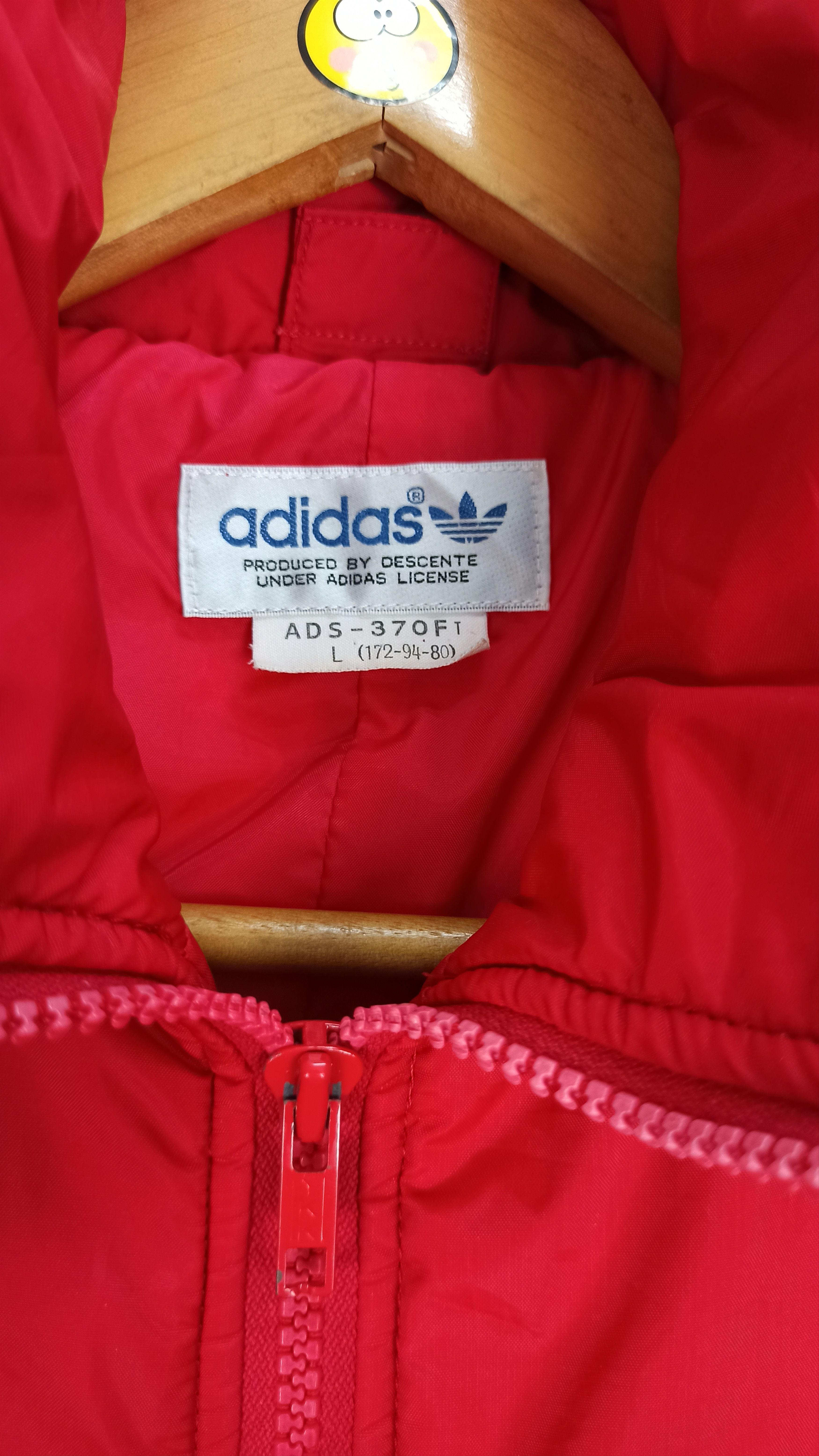 Adidas 🔥Vintage🔥 90's Adidas Jacket Puffer Retro Very Rare Size US L / EU 52-54 / 3 - 7 Thumbnail