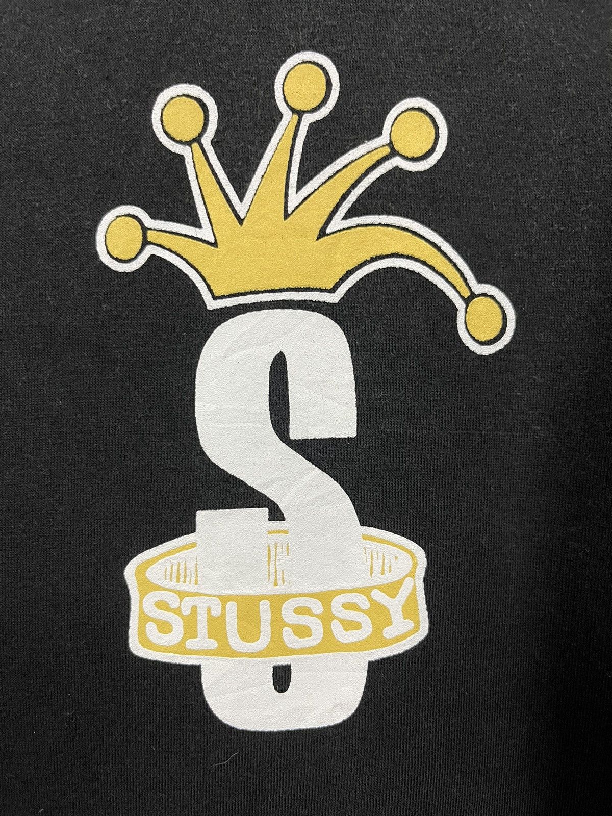 Stussy × Vintage Vintage Stussy King Big Logo Single Stitch T Shirt Size US L / EU 52-54 / 3 - 4 Thumbnail