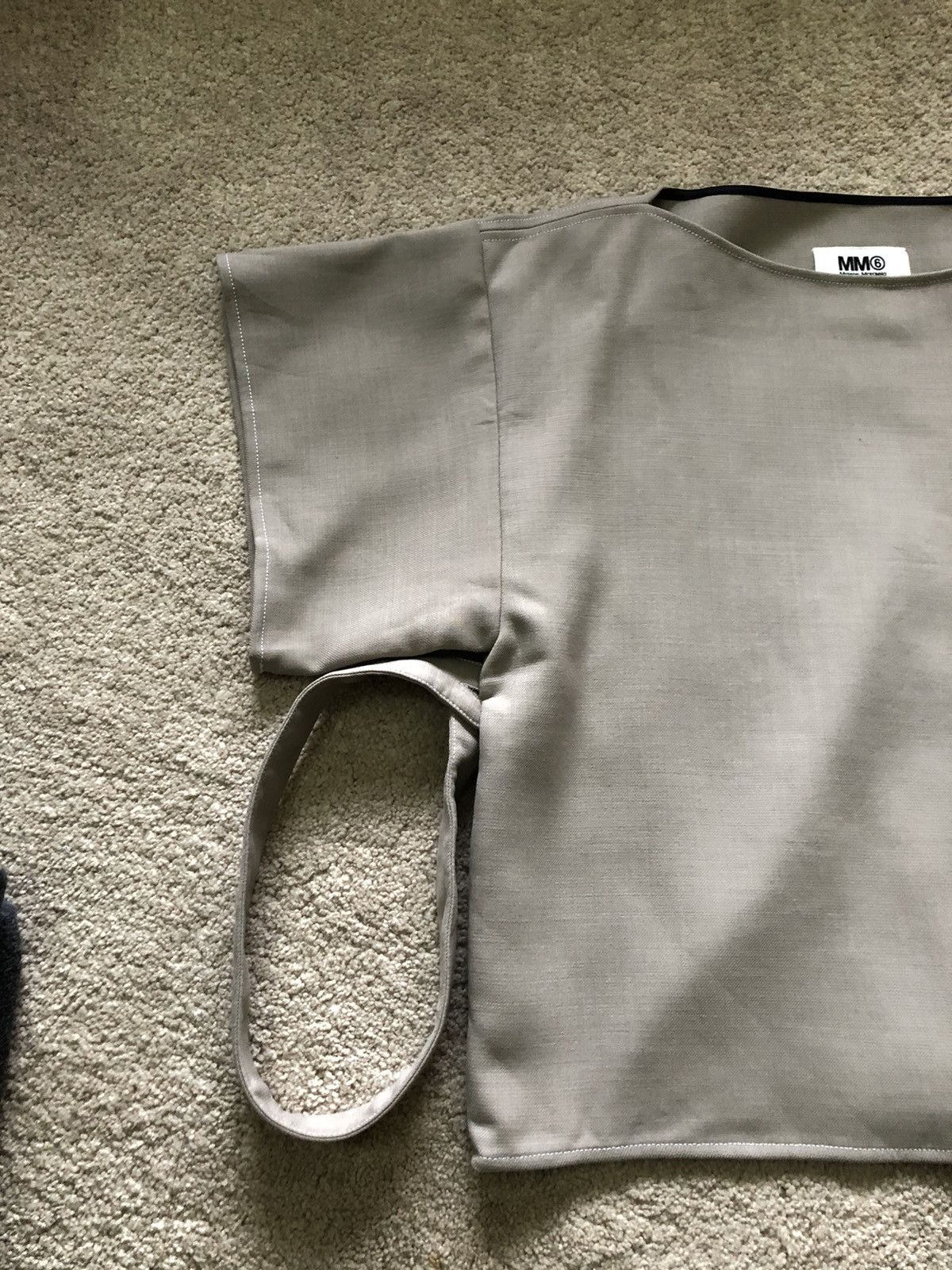 Maison Margiela 2000s Maison Margiela Cotton Wool Blend Boxy Shirt Size M / US 6-8 / IT 42-44 - 3 Thumbnail