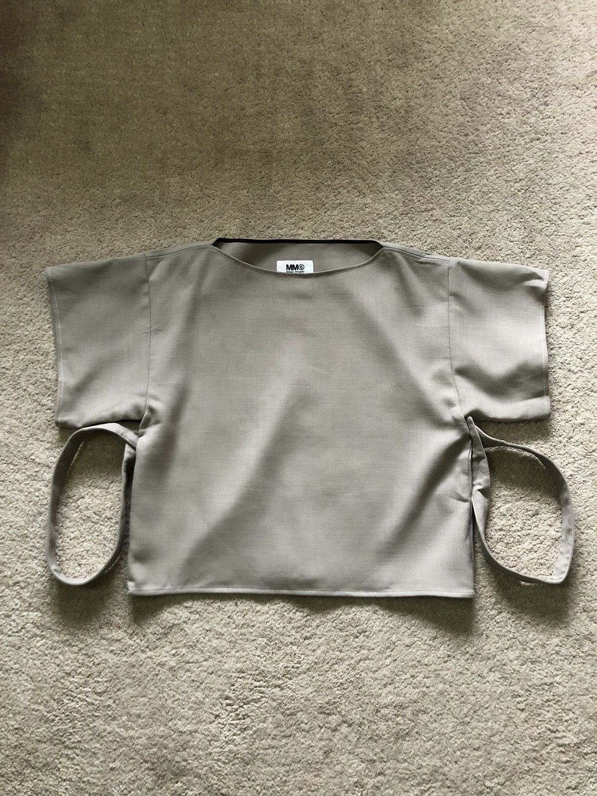 Maison Margiela 2000s Maison Margiela Cotton Wool Blend Boxy Shirt Size M / US 6-8 / IT 42-44 - 2 Thumbnail