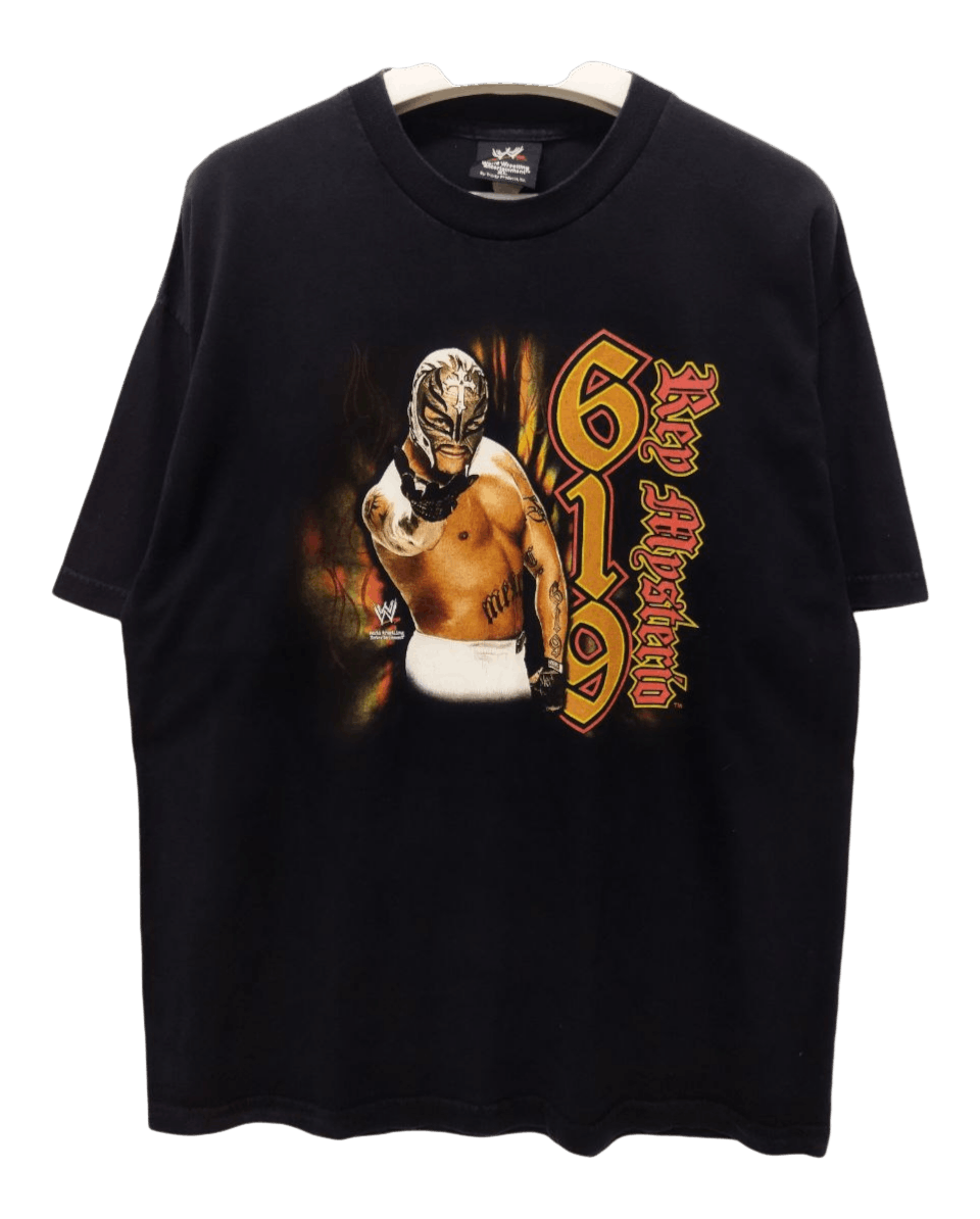 Vintage Vintage WWE Rey Mysterio 619 Tshirt Size US XL / EU 56 / 4 - 1 Thumbnail