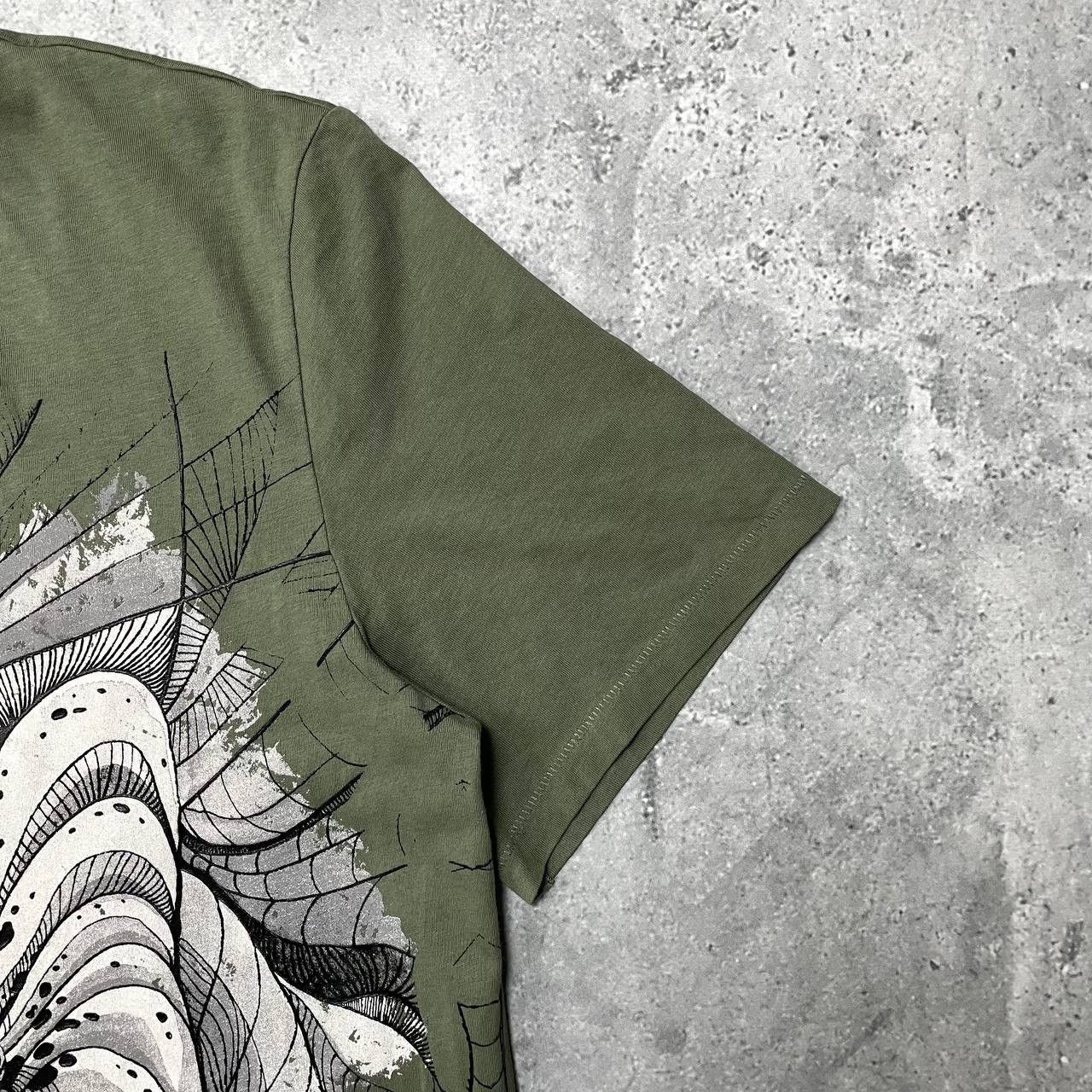 Just Cavalli Just Cavalli Tiger T Shirt Olive Green Size XXL Size US XXL / EU 58 / 5 - 8 Thumbnail