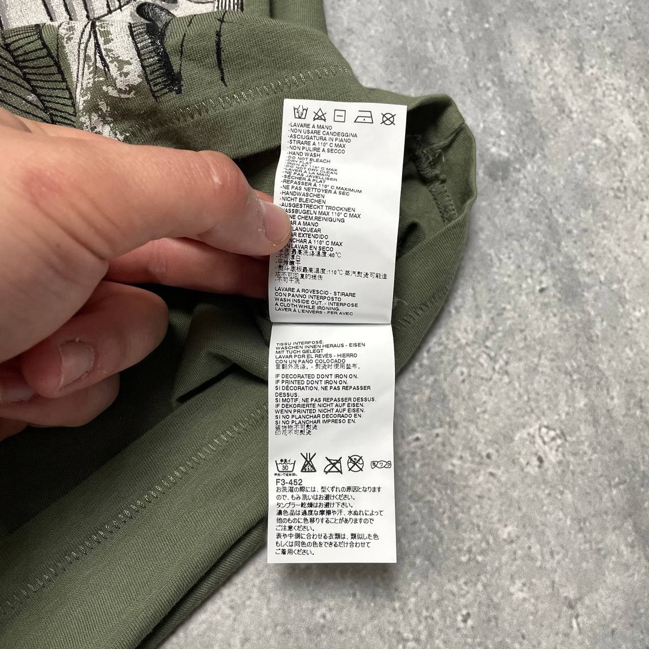 Just Cavalli Just Cavalli Tiger T Shirt Olive Green Size XXL Size US XXL / EU 58 / 5 - 14 Thumbnail