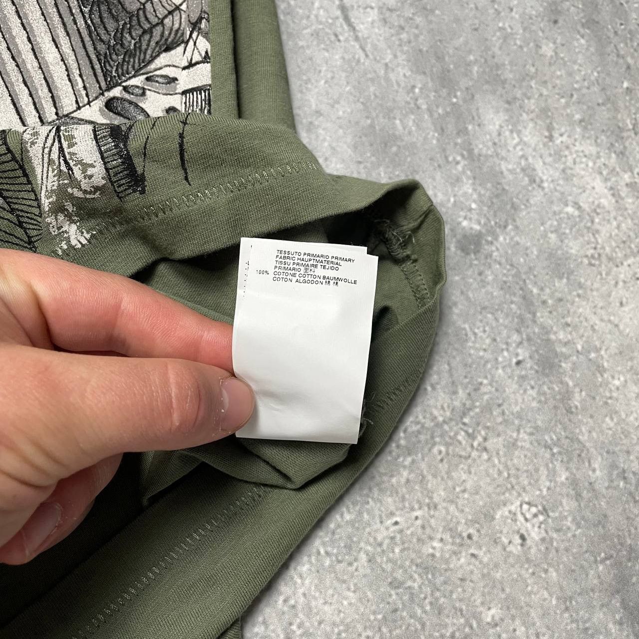 Just Cavalli Just Cavalli Tiger T Shirt Olive Green Size XXL Size US XXL / EU 58 / 5 - 15 Thumbnail