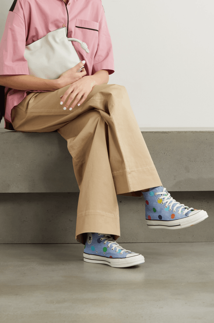 Converse × Golf Wang CONVERSE X GOLF WANG Chucks '70 HI "Polka Dots" Size US 10 / EU 43 - 8 Thumbnail