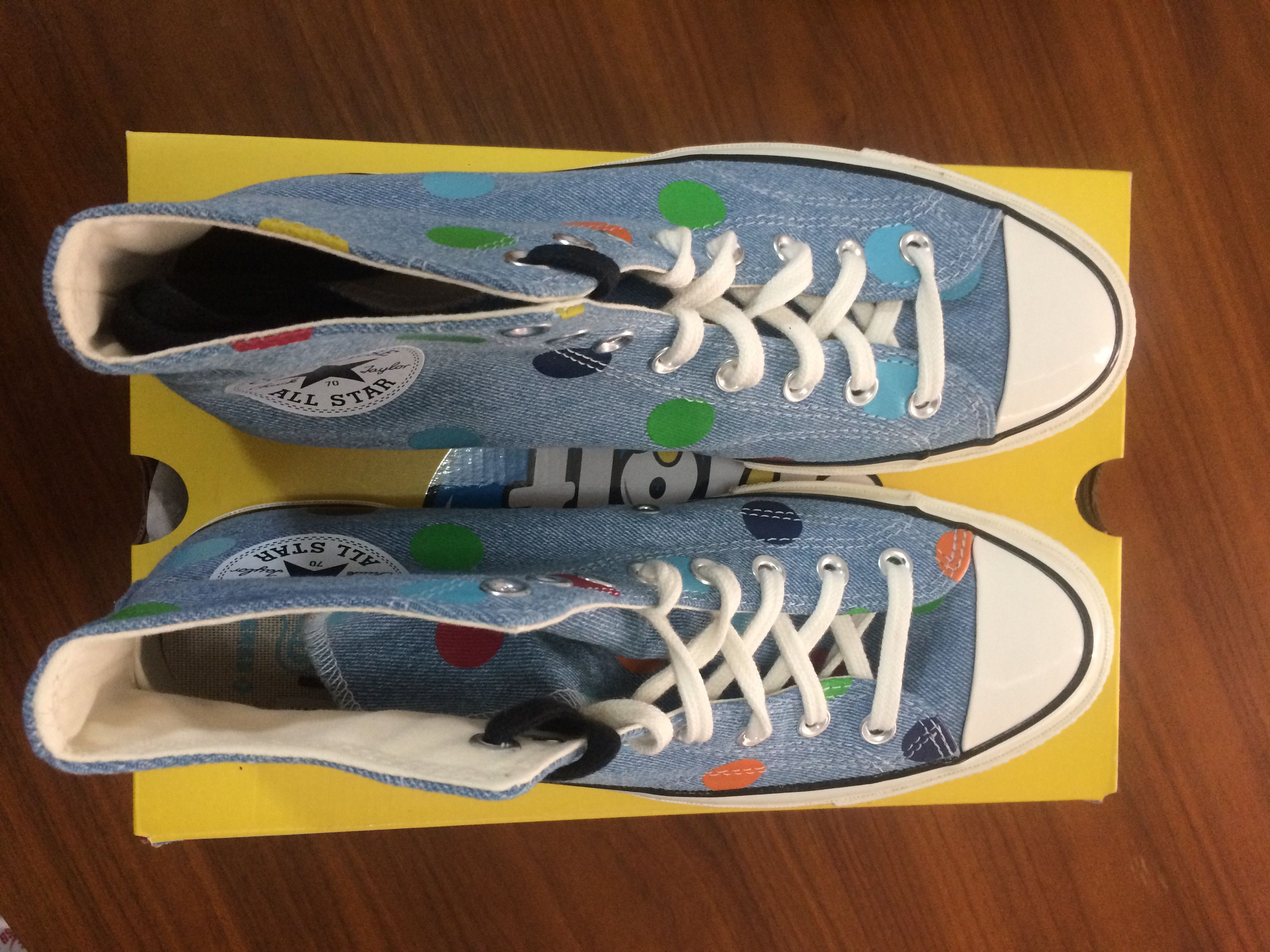 Converse × Golf Wang CONVERSE X GOLF WANG Chucks '70 HI "Polka Dots" Size US 10 / EU 43 - 5 Thumbnail
