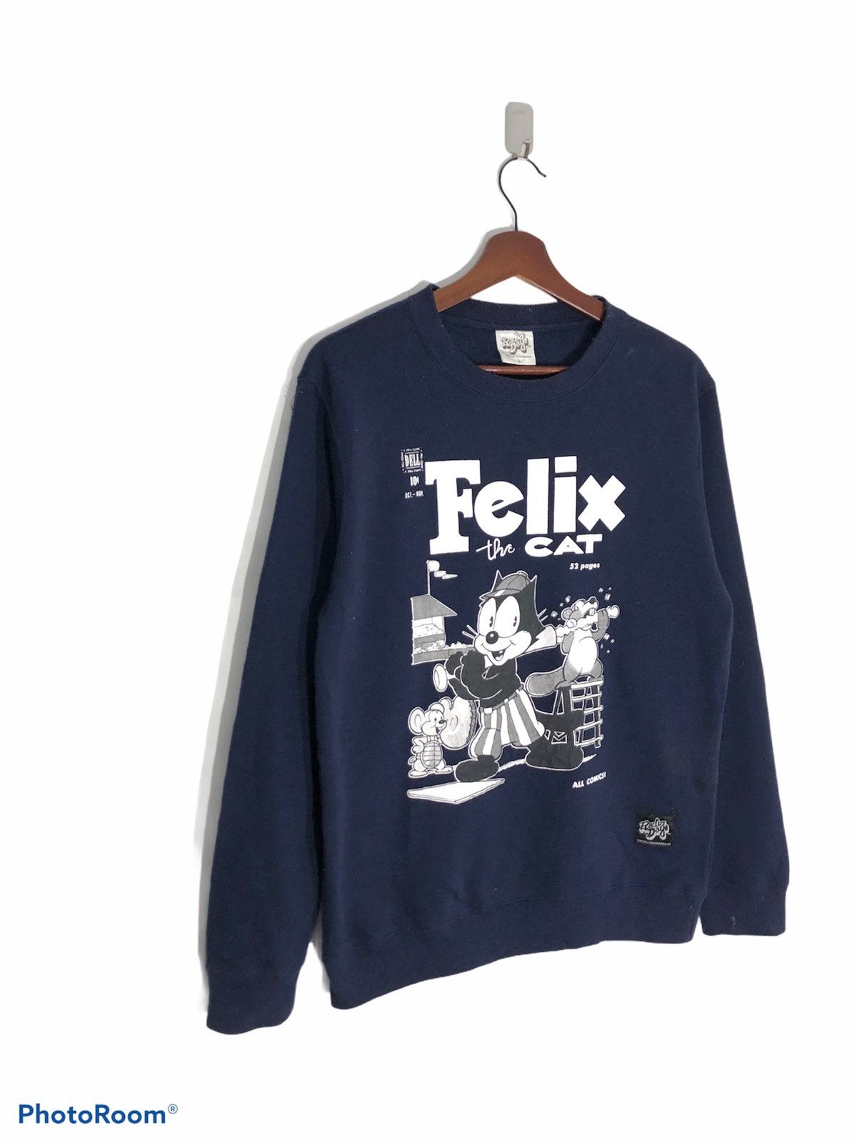 Cartoon Network SS28 Felix The Cat Sweatshirt Anime Comedy By Radio Days Size US L / EU 52-54 / 3 - 2 Thumbnail