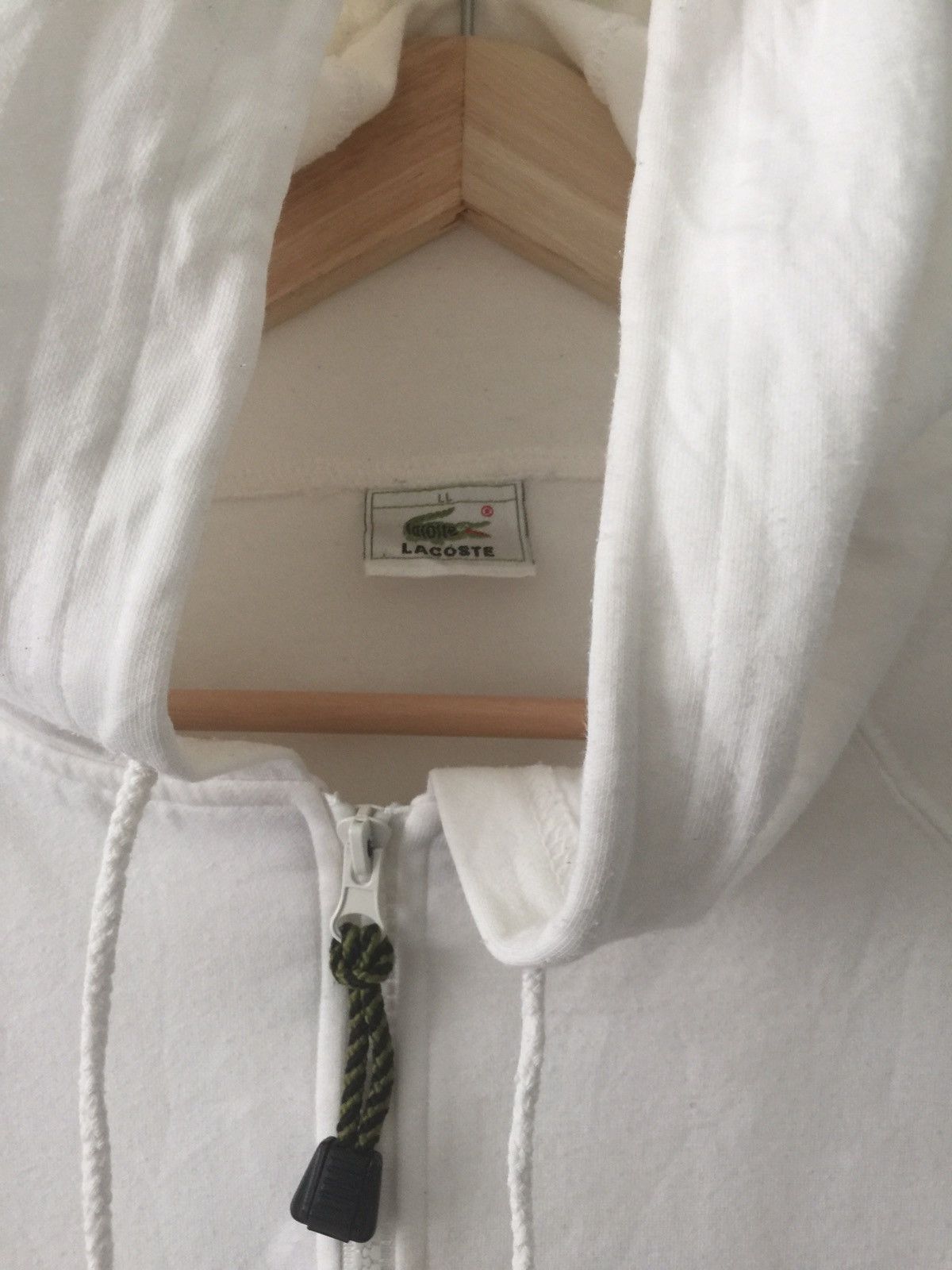 Lacoste × Vintage Lacoste Hoodies 24x29 Size US L / EU 52-54 / 3 - 3 Thumbnail