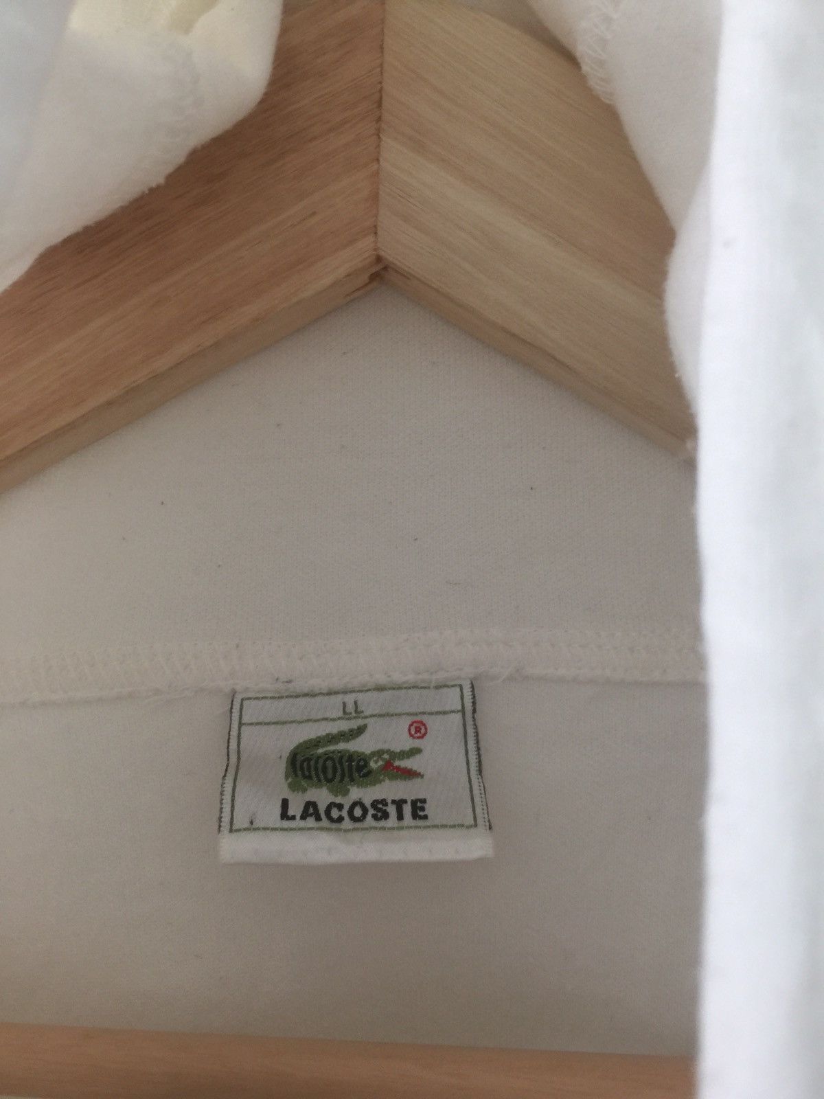 Lacoste × Vintage Lacoste Hoodies 24x29 Size US L / EU 52-54 / 3 - 4 Thumbnail
