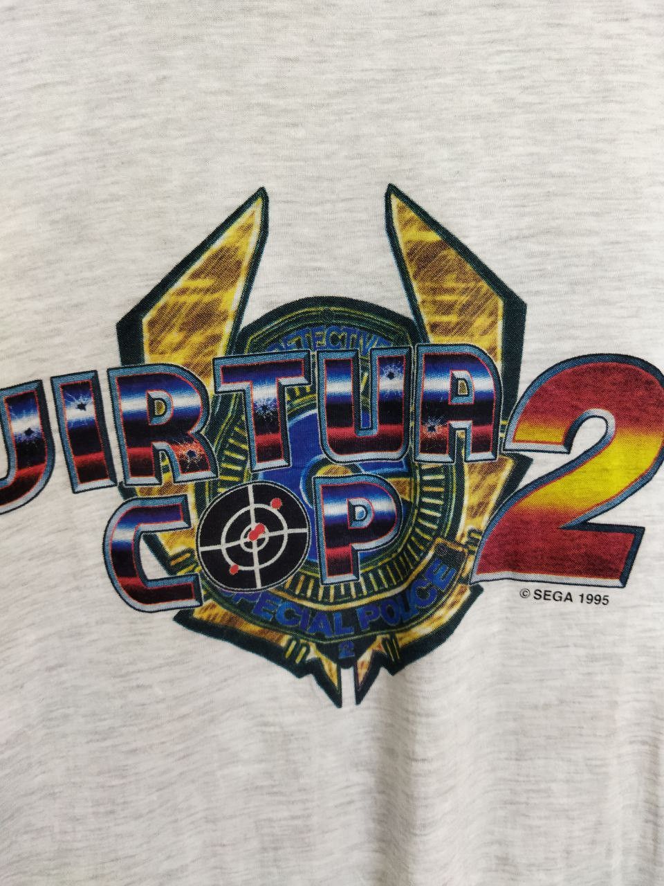 Japanese Brand Vintage 90s Virtua Cop 2 Gun Shooter Game by SEGA Size US M / EU 48-50 / 2 - 5 Thumbnail