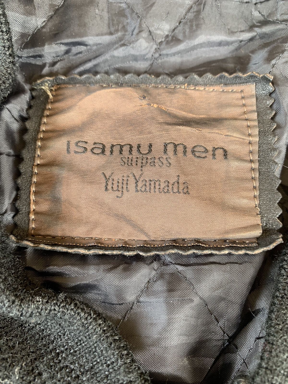 Issey Miyake Vintage Yuji Yamada Issey Miyake Design Leather Jacket Size US M / EU 48-50 / 2 - 5 Thumbnail