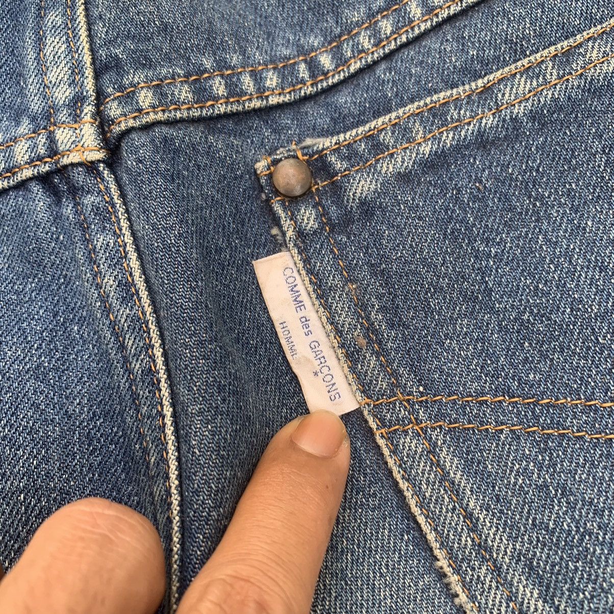 Comme des Garcons × Comme des Garcons Homme Plus × Junya Watanabe Comme Des Garcons Homme Jeans 28x28 CDG Denim Pants Size US 28 / EU 44 - 11 Thumbnail