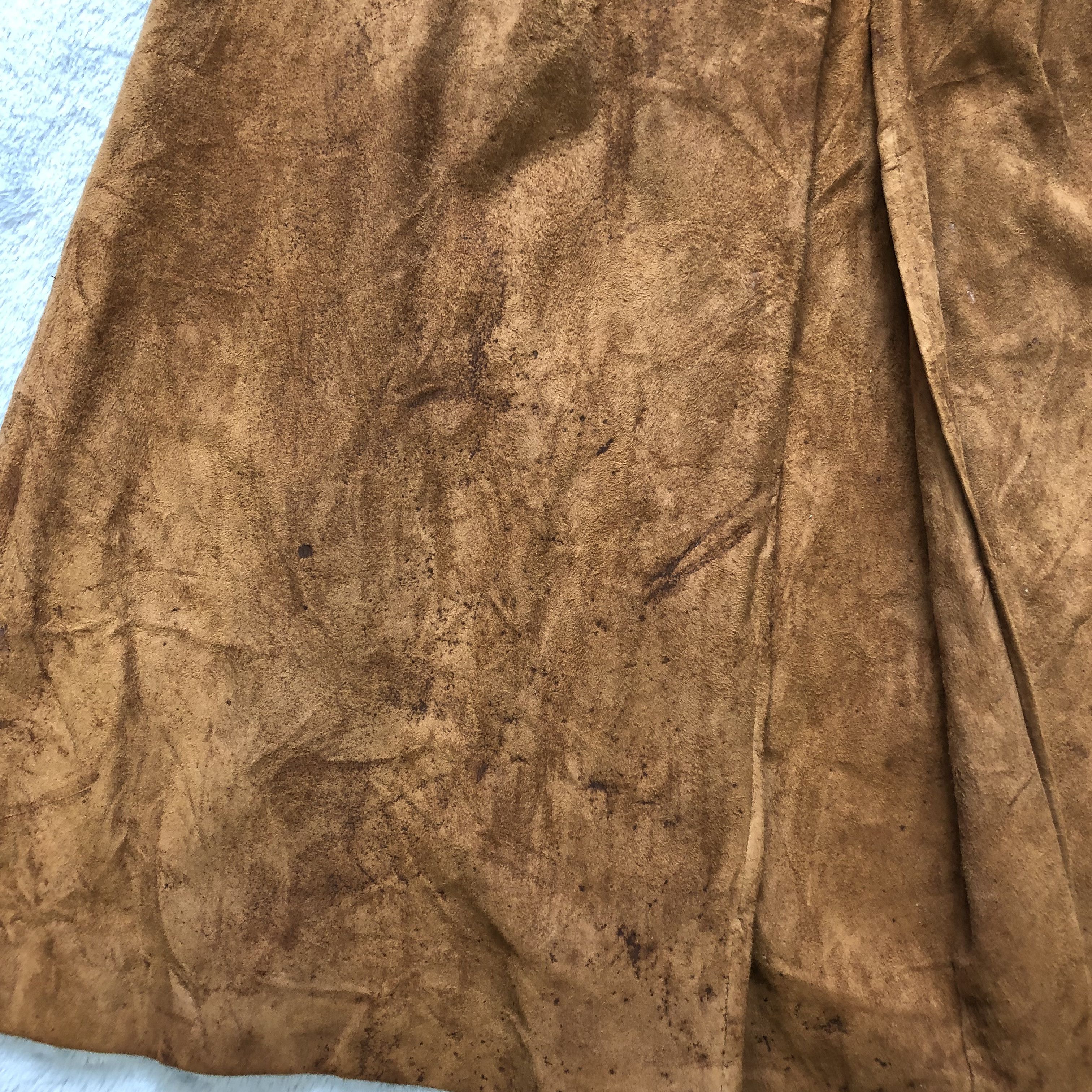Karl Lagerfeld RARE🔥 KARL LEGERFELD SUEDE LEATHER SKIRTS #6741-84 Size 24" / US 00 / IT 34 - 7 Thumbnail