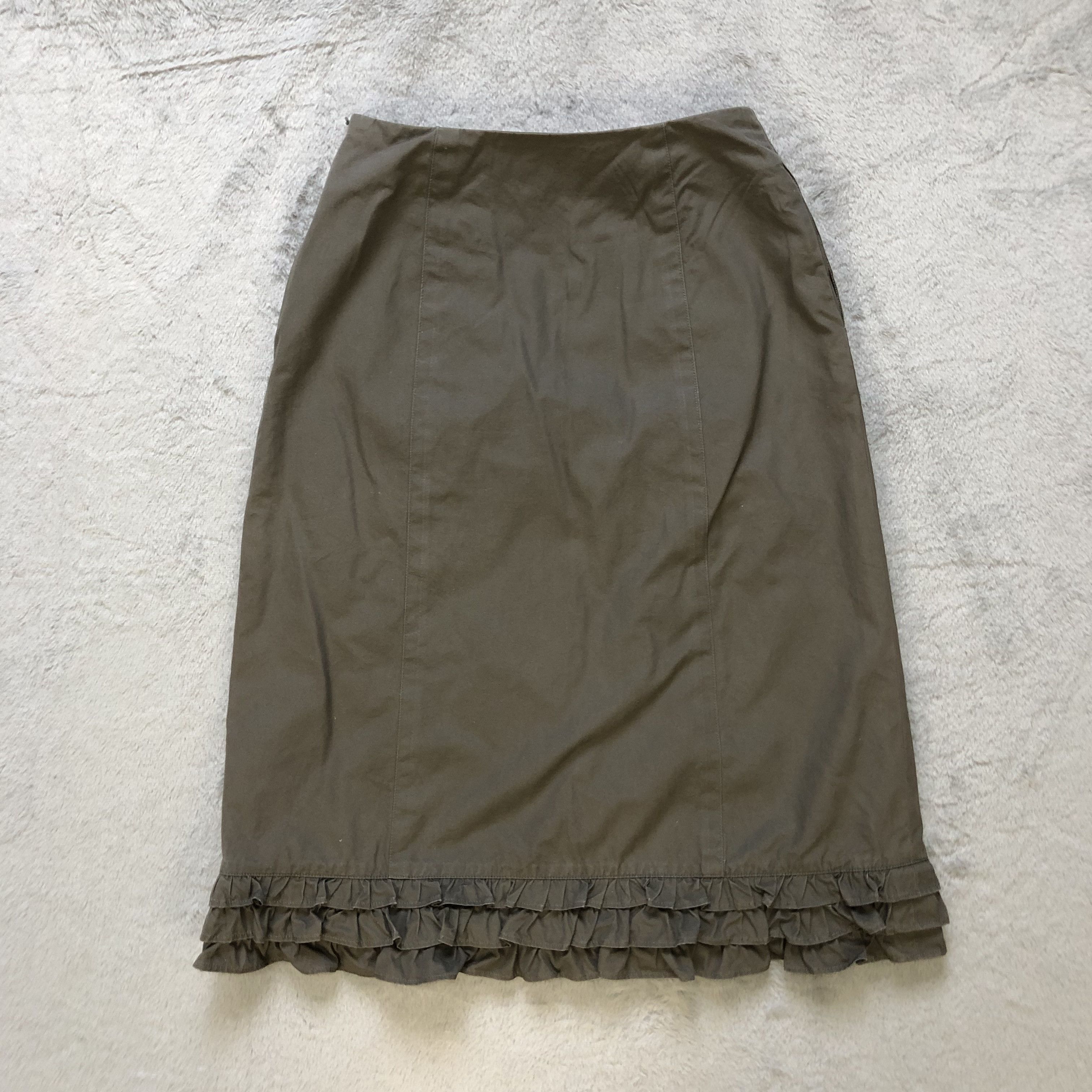 Margaret Howell MARGARET HOWELL ENGLAND MINI SKIRT #6753-84 Size 24" / US 00 / IT 34 - 8 Thumbnail
