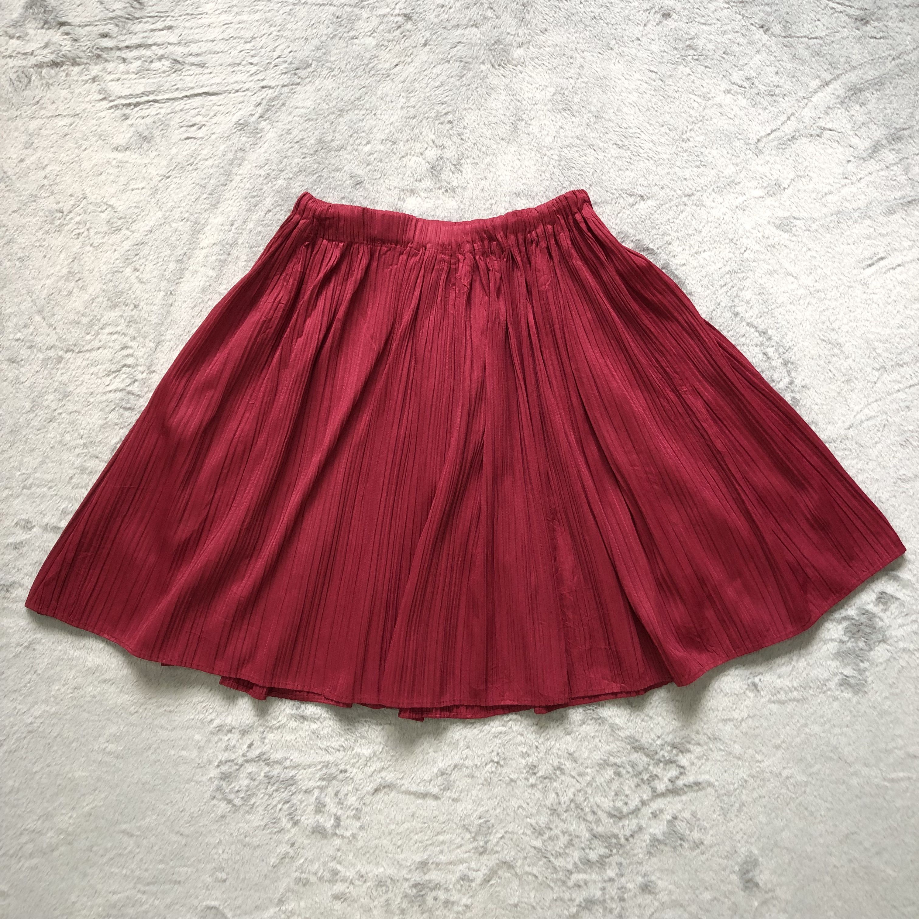 Issey Miyake ARCHIVES🔥 ISSEY MIYAKE PLEATS MINI SKIRT #6736-84 Size 28" / US 6 / IT 42 - 6 Thumbnail
