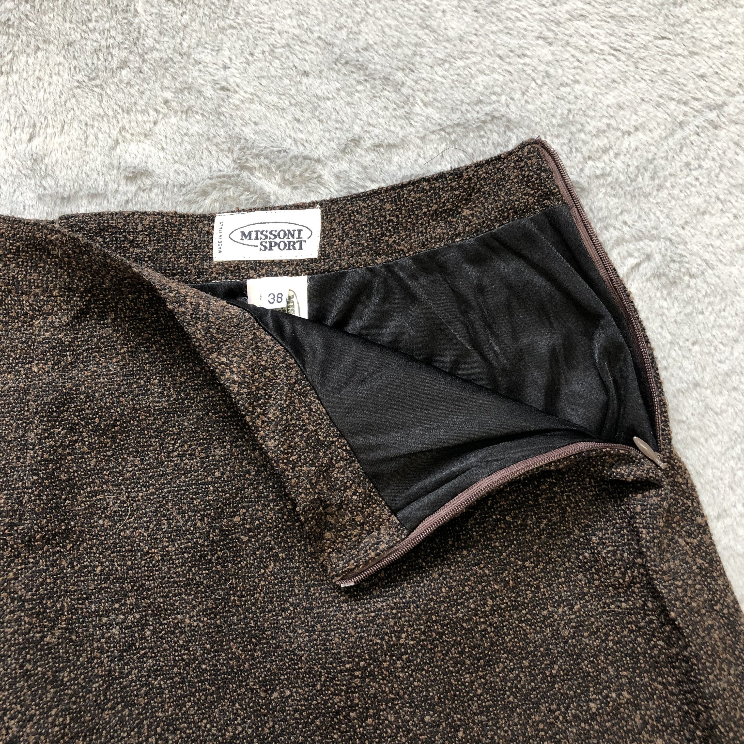 Missoni MISSONI SPORT WOOL MINI SKIRTS W20 #6749-84 Size 22" - 6 Thumbnail