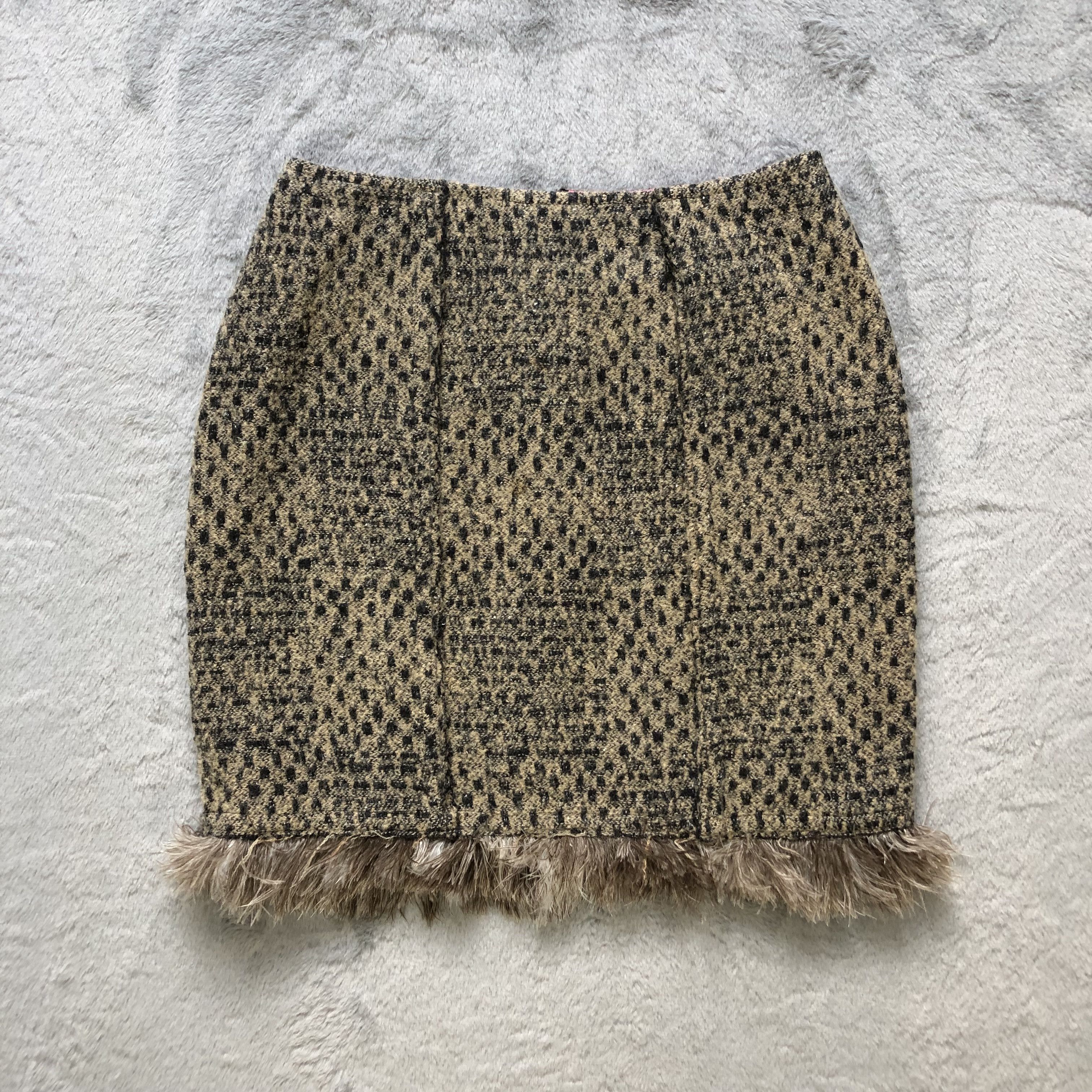 Japanese Brand RARE🔥 GILLES DUFOUR PARIS MINI SKIRTS #6742-84 Size 29" - 1 Thumbnail