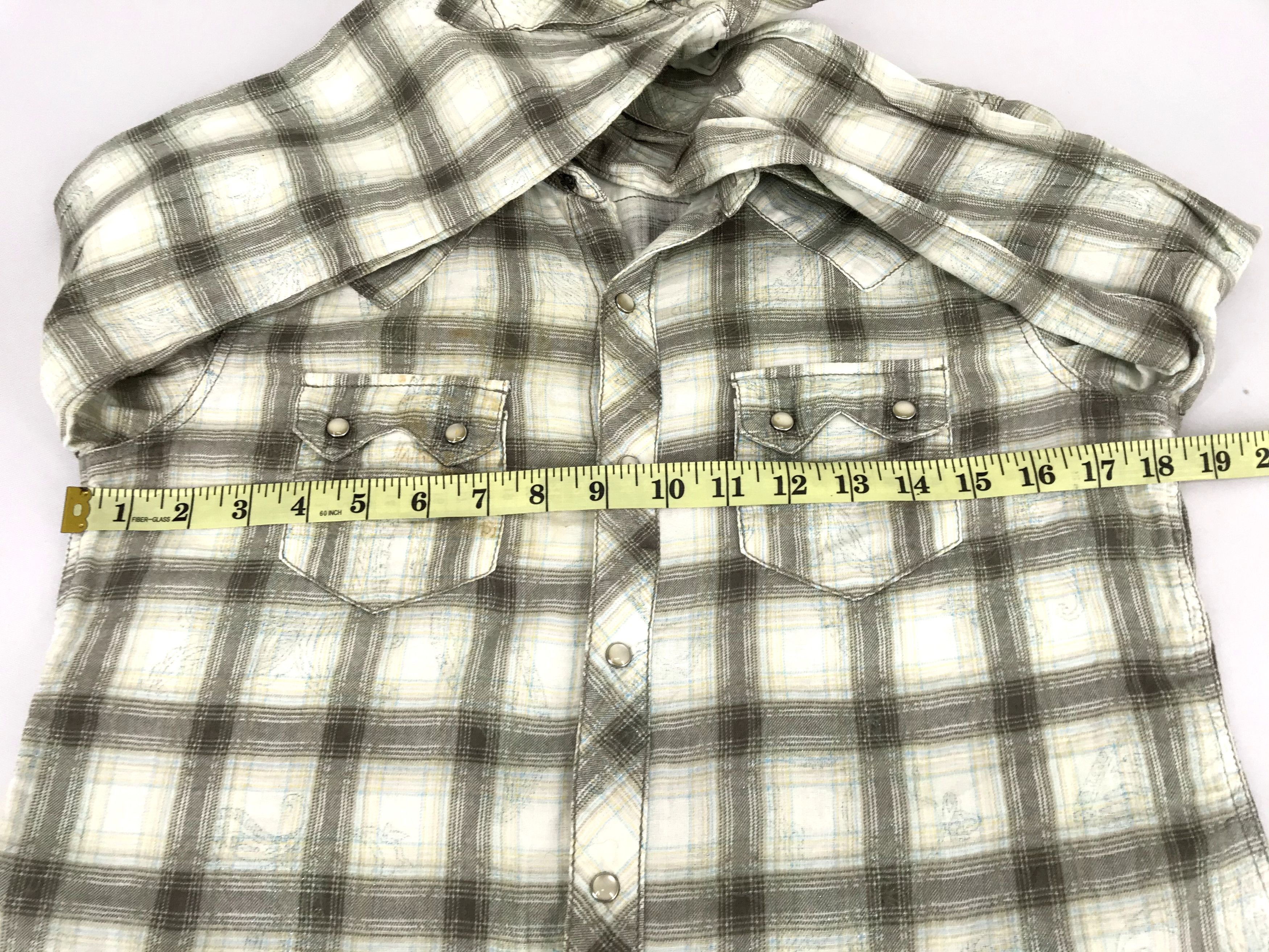 Levi's Vintage Levi's Lady Style Snap Button Flannel Double Pocket Size S / US 4 / IT 40 - 10 Thumbnail