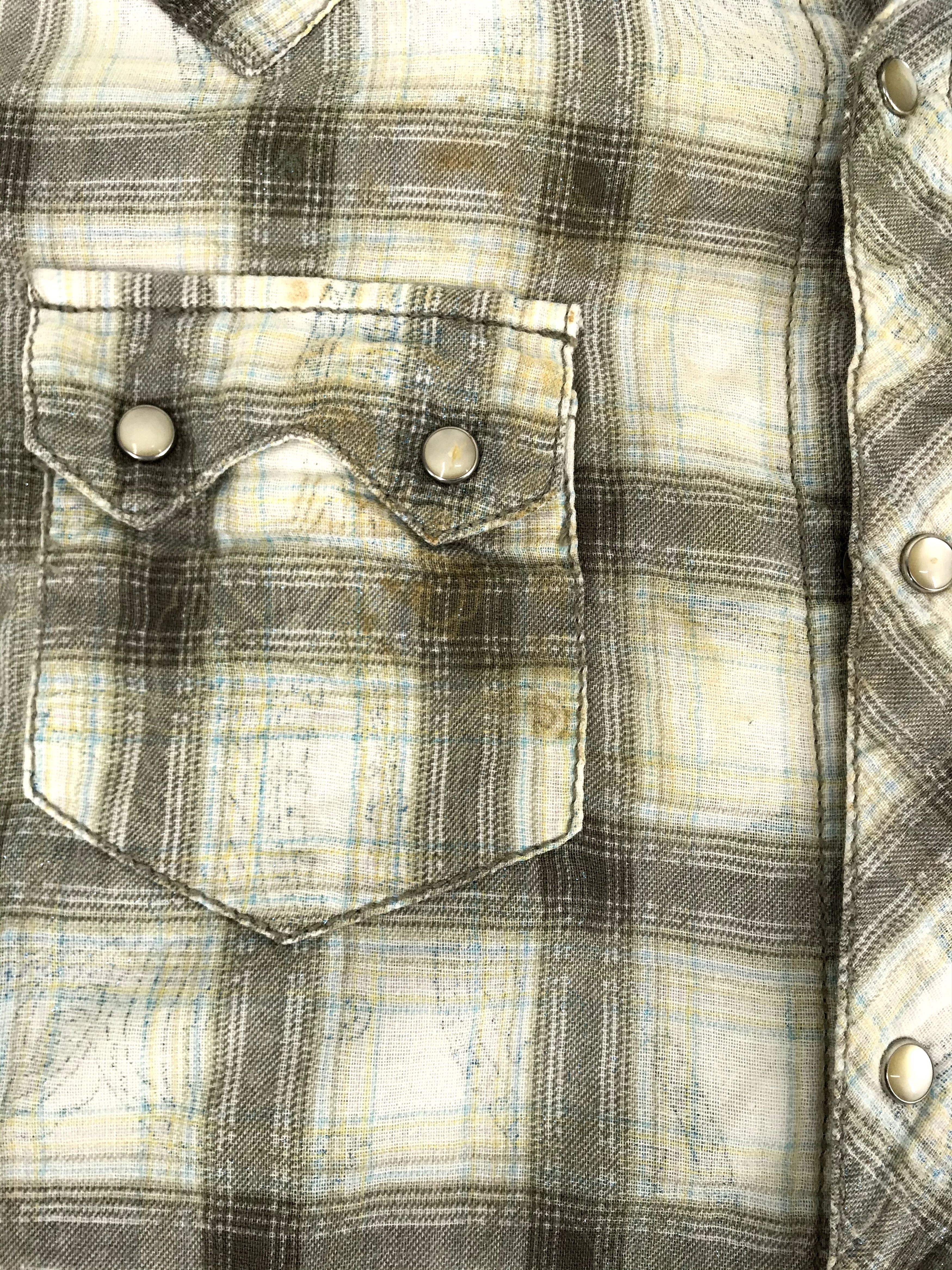 Levi's Vintage Levi's Lady Style Snap Button Flannel Double Pocket Size S / US 4 / IT 40 - 6 Thumbnail