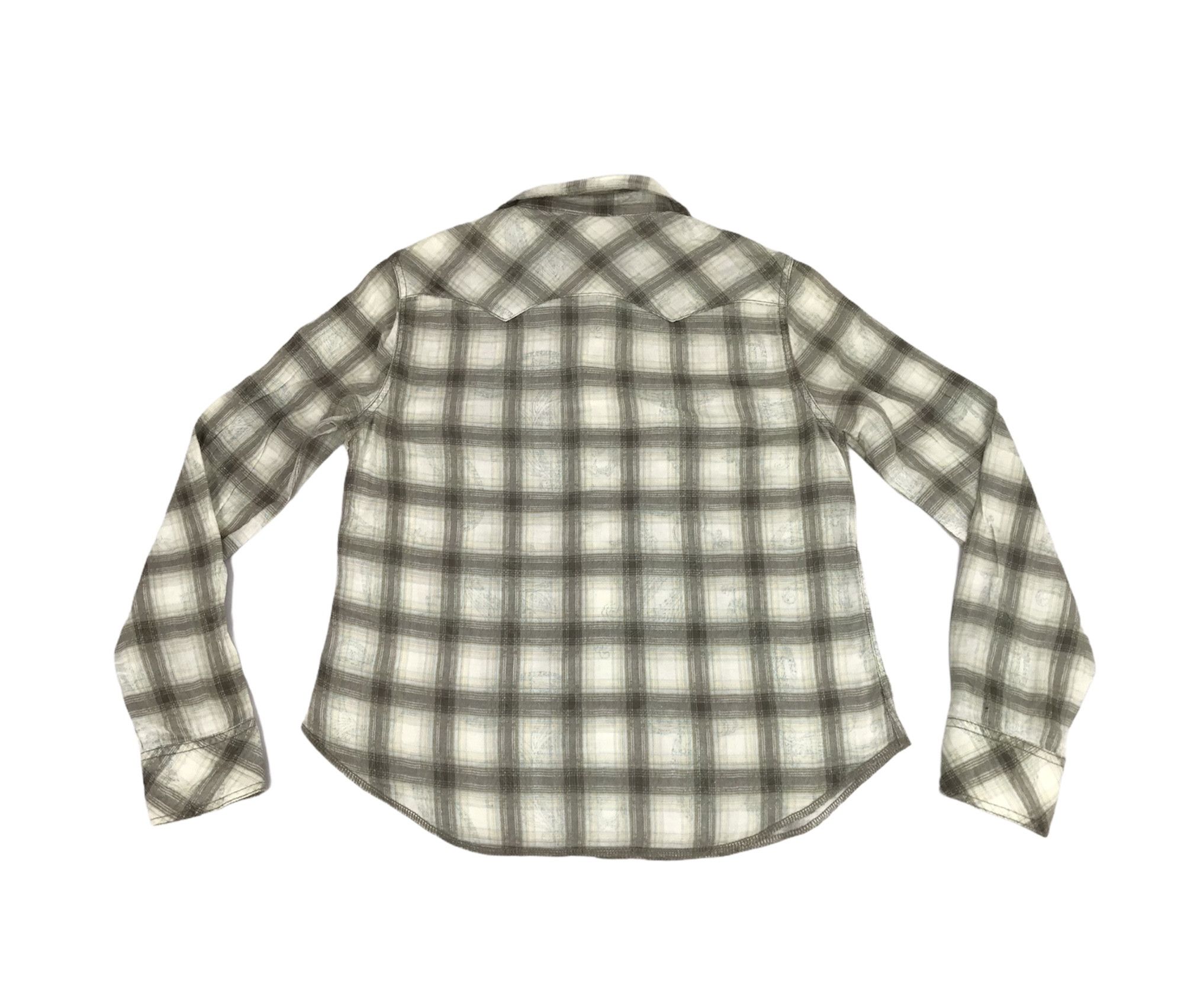 Levi's Vintage Levi's Lady Style Snap Button Flannel Double Pocket Size S / US 4 / IT 40 - 3 Thumbnail