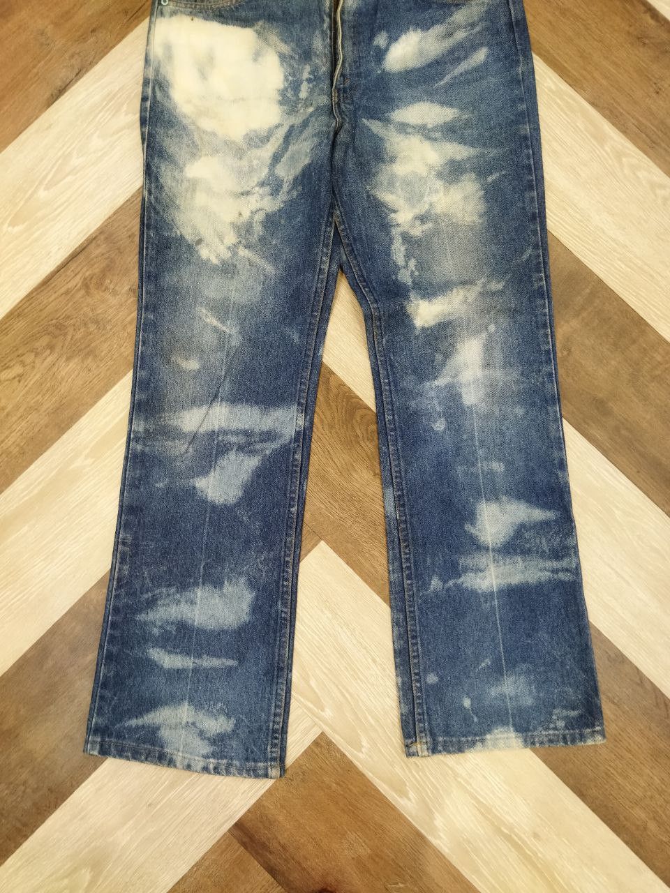 Levi's Vintage Clothing Vintage Levi's Orange Tag Bleach Jeans Size US 33 - 11 Thumbnail