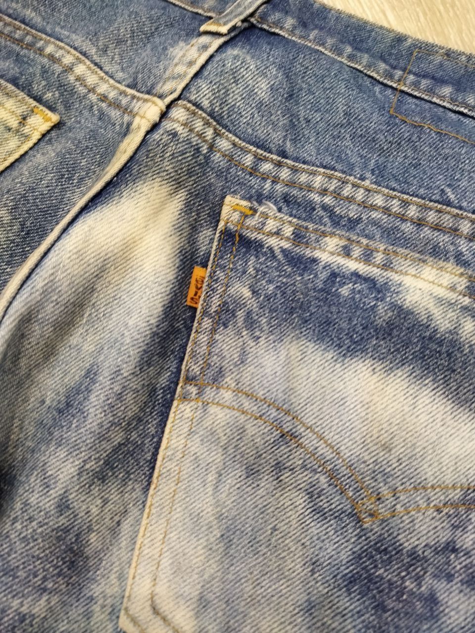 Levi's Vintage Clothing Vintage Levi's Orange Tag Bleach Jeans Size US 33 - 8 Thumbnail