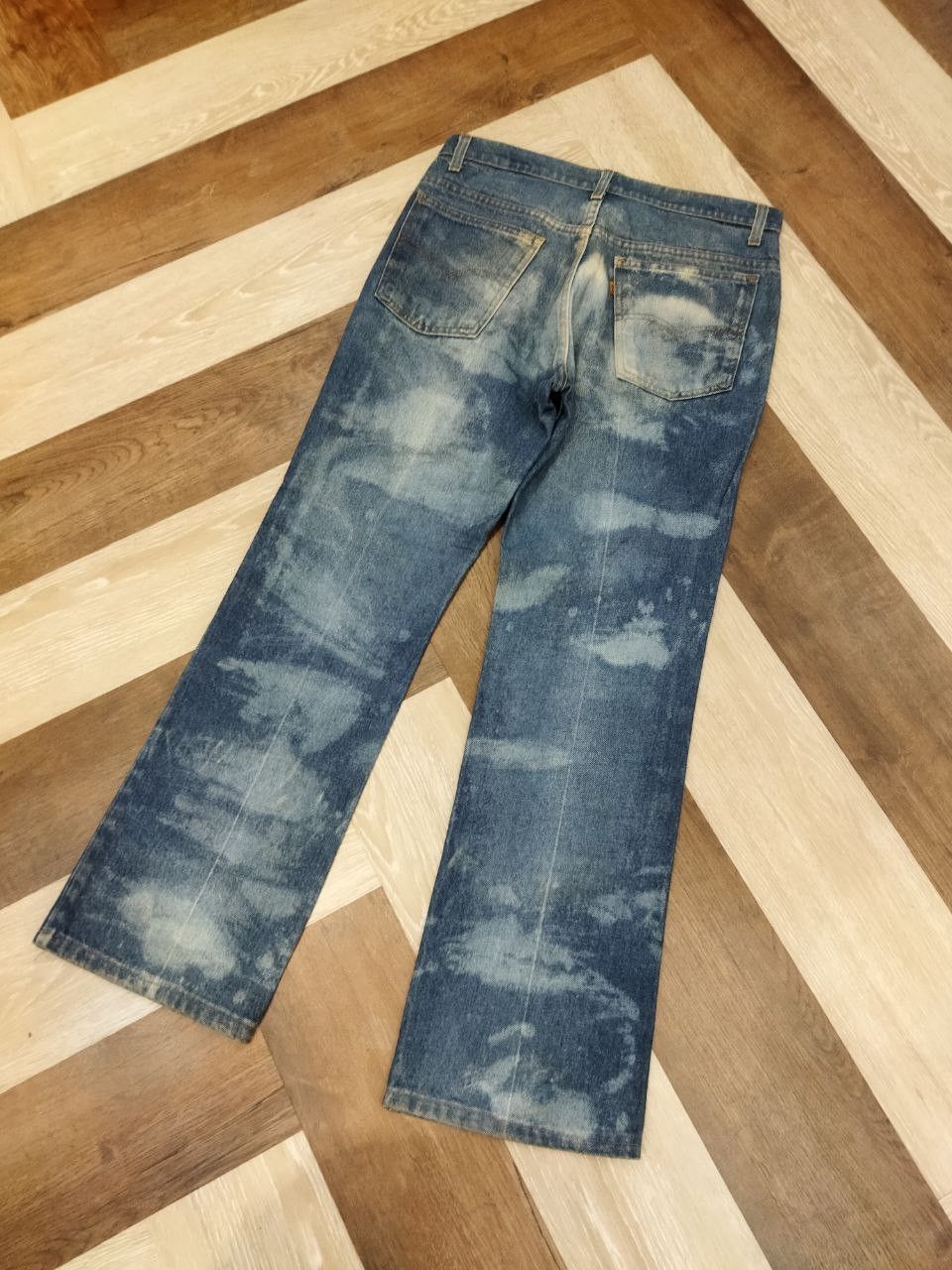 Levi's Vintage Clothing Vintage Levi's Orange Tag Bleach Jeans Size US 33 - 7 Thumbnail
