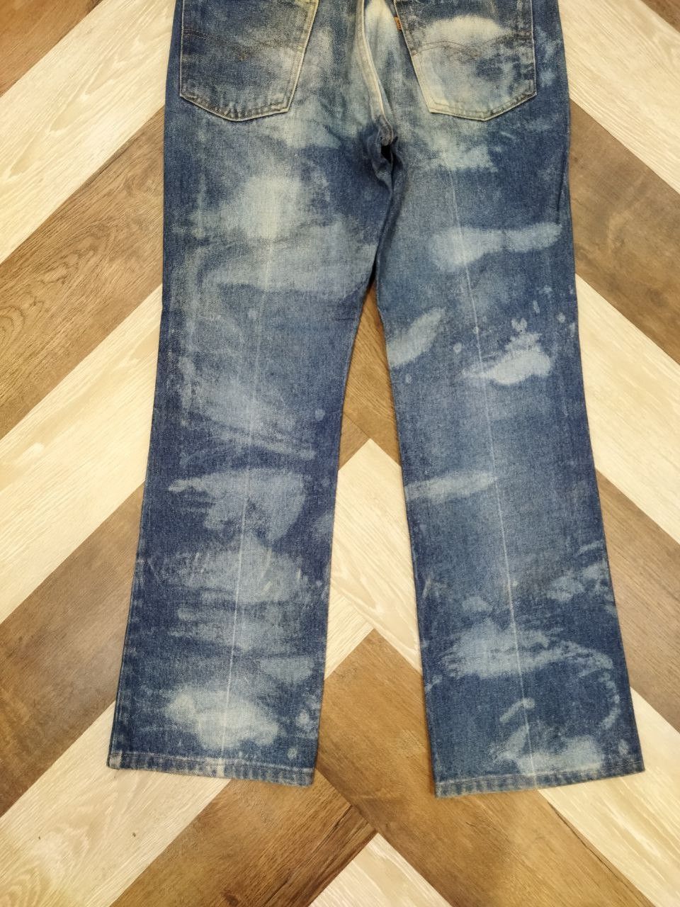 Levi's Vintage Clothing Vintage Levi's Orange Tag Bleach Jeans Size US 33 - 6 Thumbnail