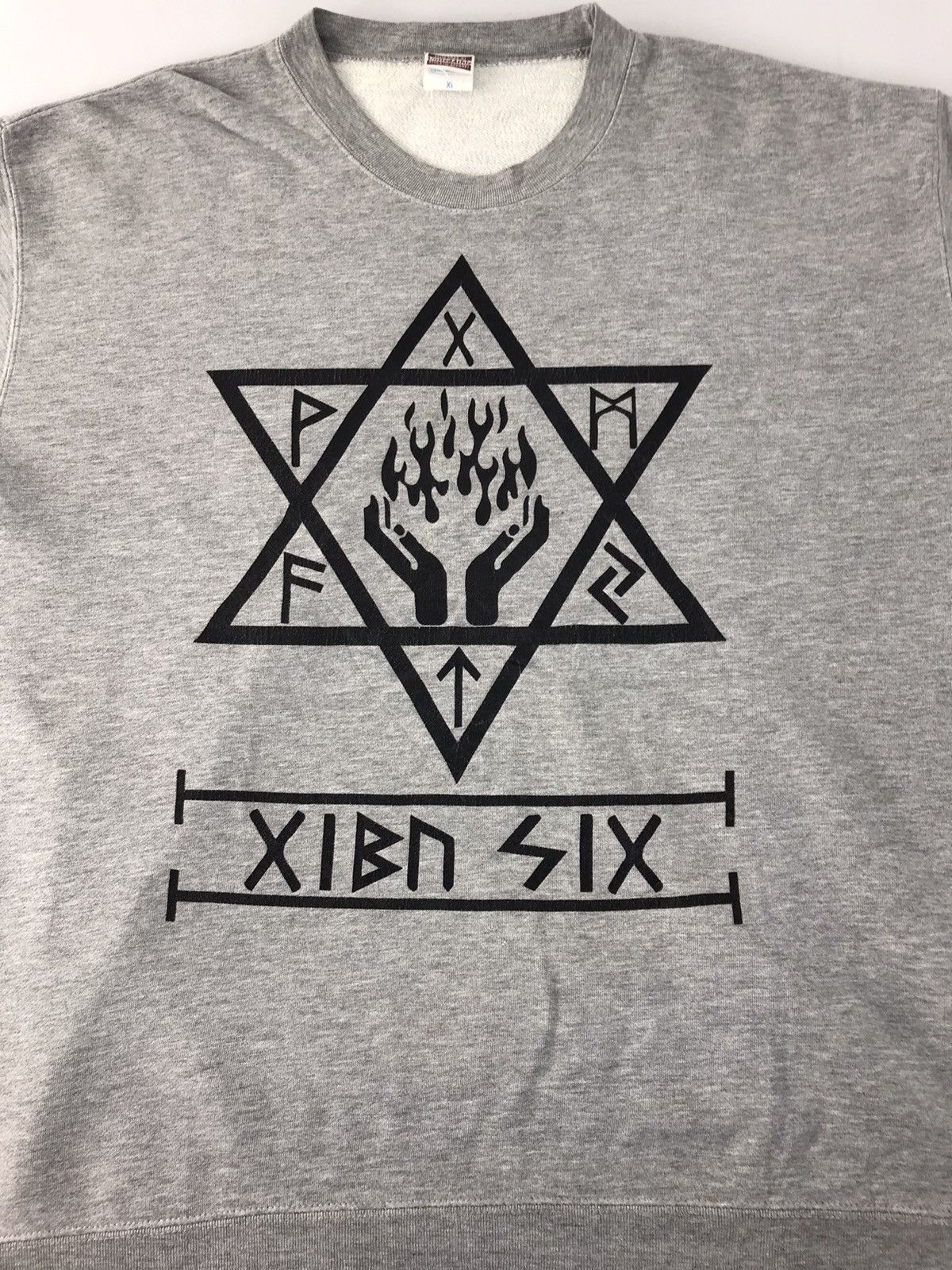 Japanese Brand × Vintage Xibn Six David Star Big Logo Spell Out Pull Over Style Size US XL / EU 56 / 4 - 3 Thumbnail