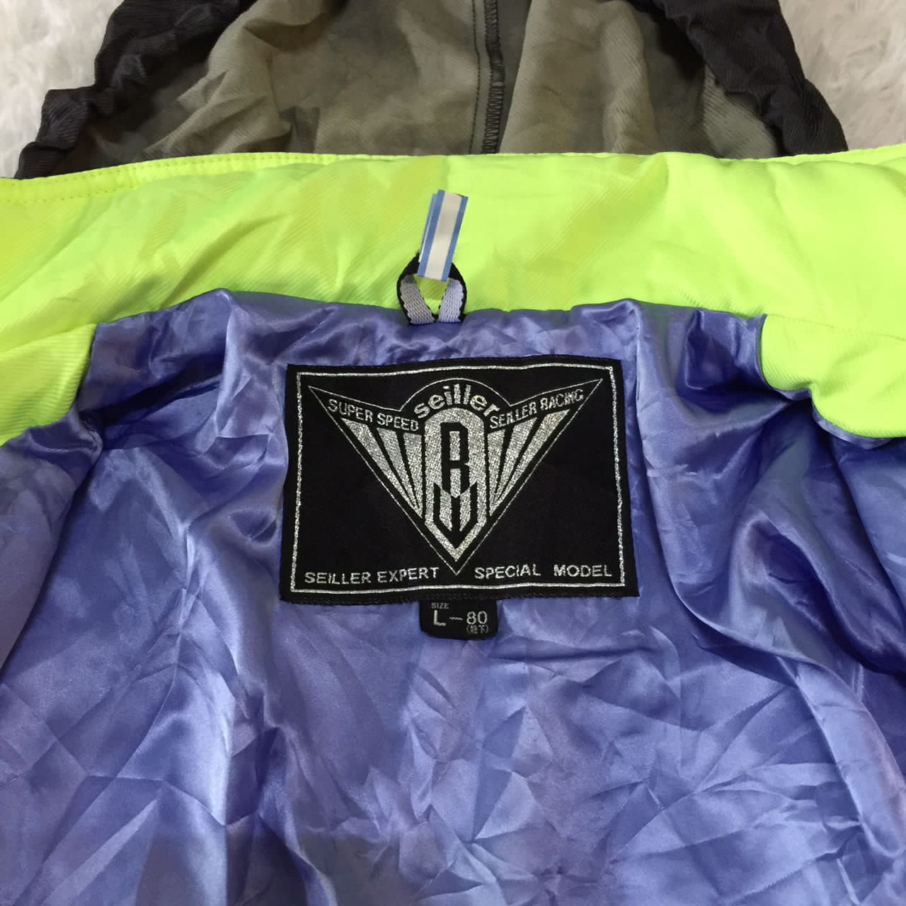 Japanese Brand Seiller Racing Jacket Hoodie Made in Japan Size US L / EU 52-54 / 3 - 8 Thumbnail