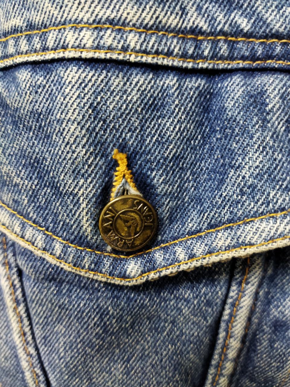 Armani Vintage Armani Jeans Denim Jacket Size US XL / EU 56 / 4 - 5 Thumbnail