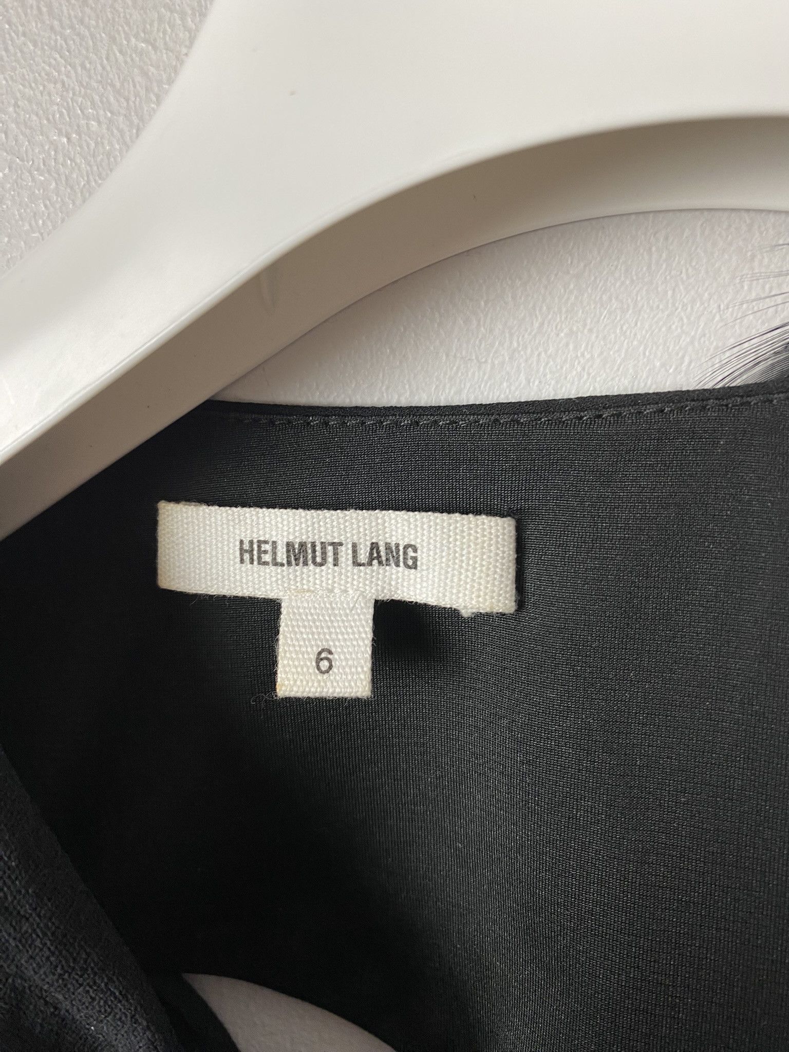 Helmut Lang Helmut Lang Feather Draped shoulder dress Size M / US 6-8 / IT 42-44 - 4 Thumbnail