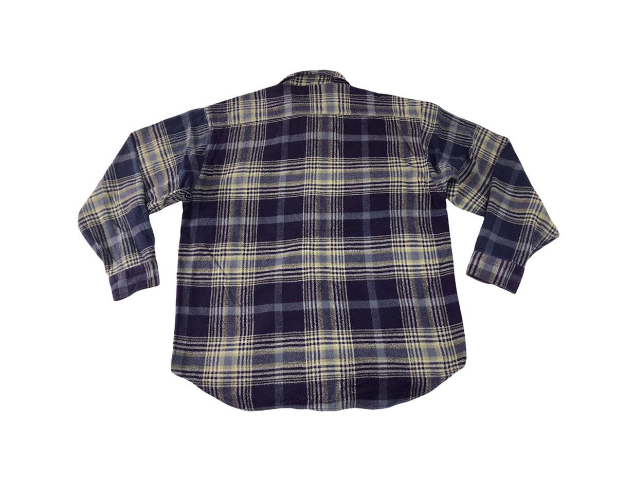 Flannel × Wrangler Wrangler Trails Flannel Shirt Button Down Plaid Checked Size US L / EU 52-54 / 3 - 2 Thumbnail