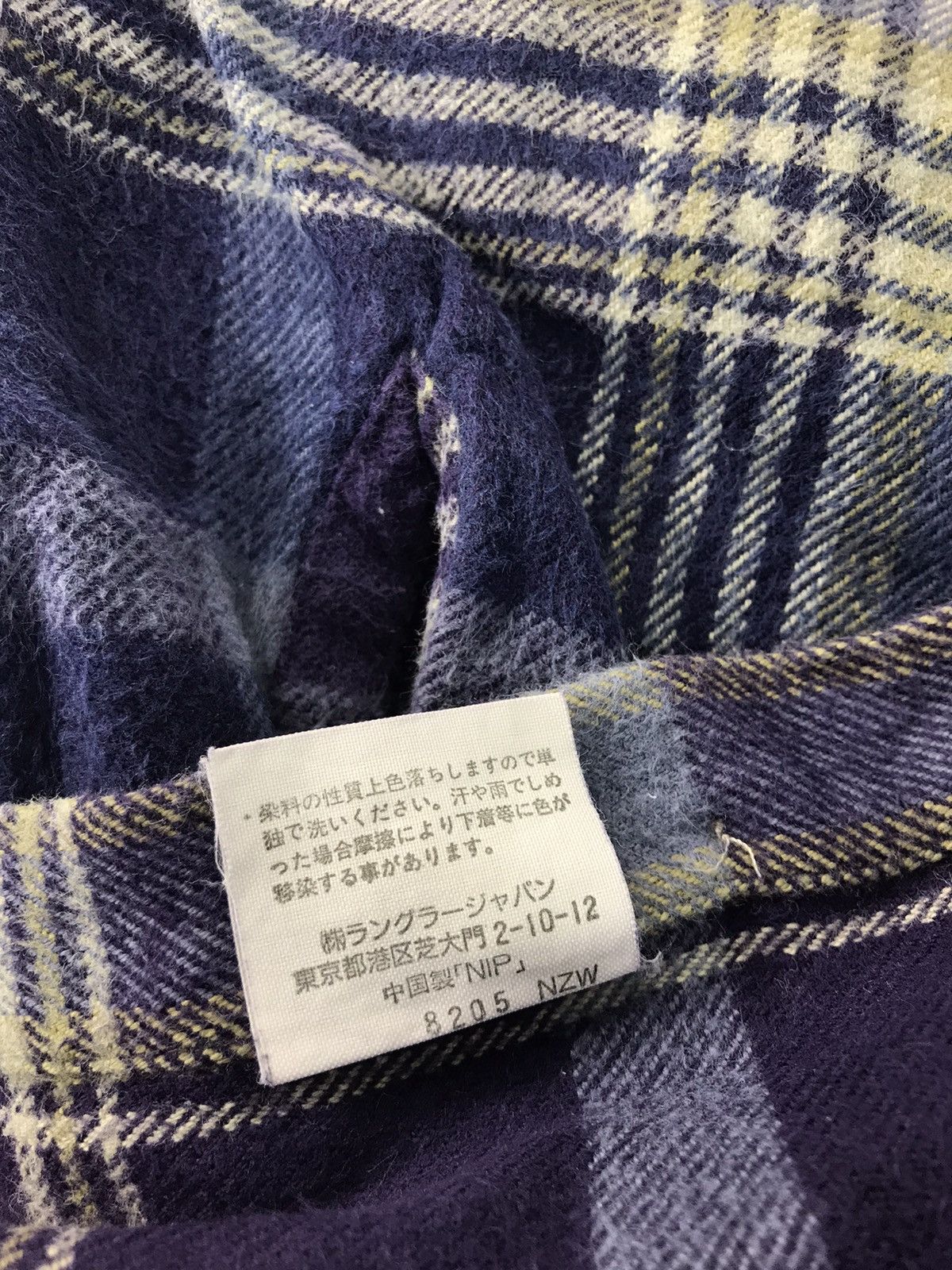 Flannel × Wrangler Wrangler Trails Flannel Shirt Button Down Plaid Checked Size US L / EU 52-54 / 3 - 8 Thumbnail