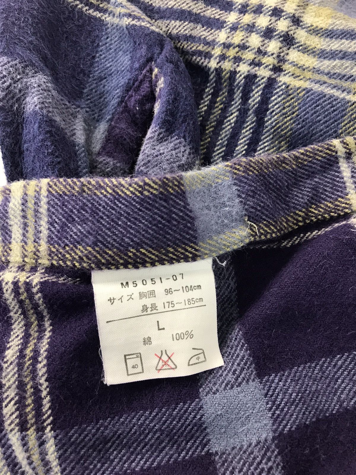 Flannel × Wrangler Wrangler Trails Flannel Shirt Button Down Plaid Checked Size US L / EU 52-54 / 3 - 7 Thumbnail