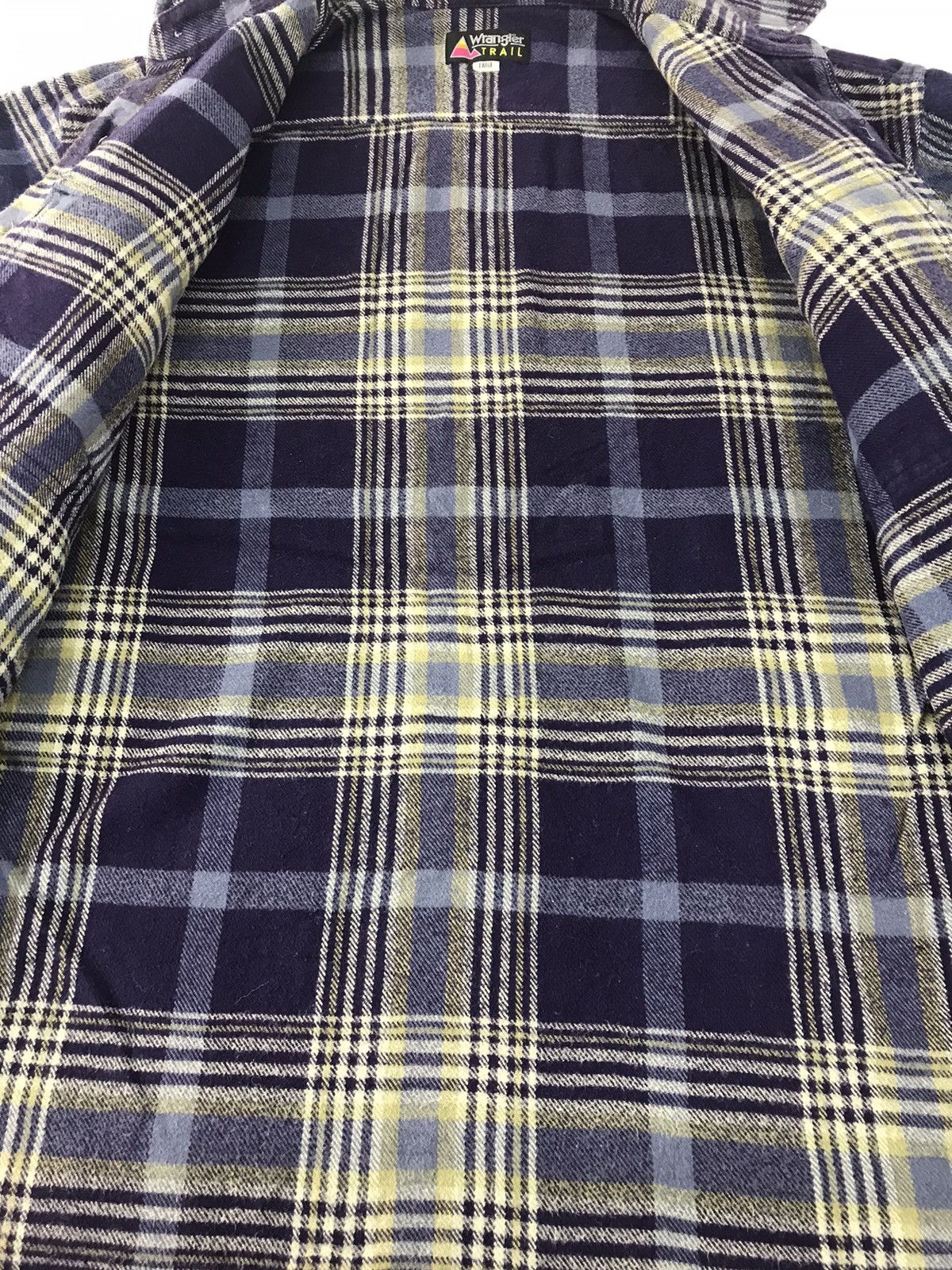 Flannel × Wrangler Wrangler Trails Flannel Shirt Button Down Plaid Checked Size US L / EU 52-54 / 3 - 5 Thumbnail