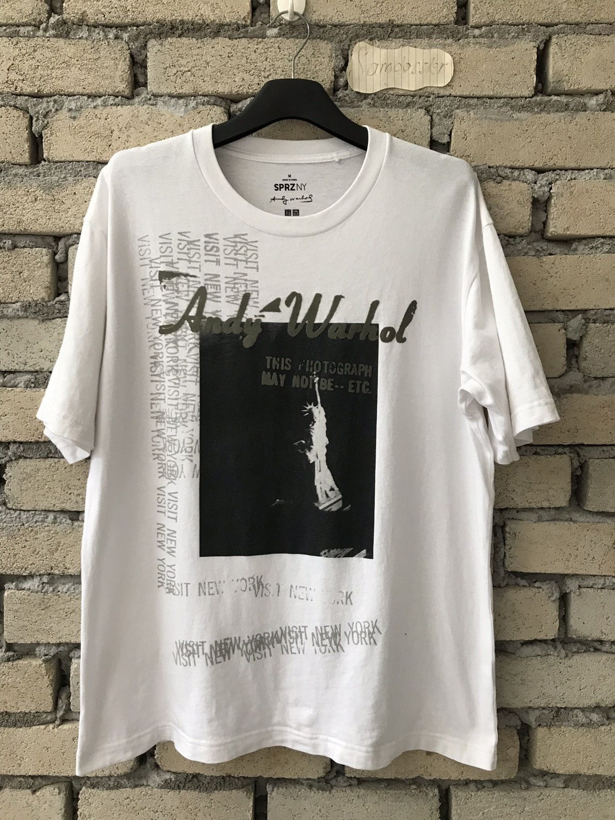 Andy Warhol × Designer × Japanese Brand Andy Warhol SPRZ New York Liberty Art Designer Cover Size US M / EU 48-50 / 2 - 1 Thumbnail