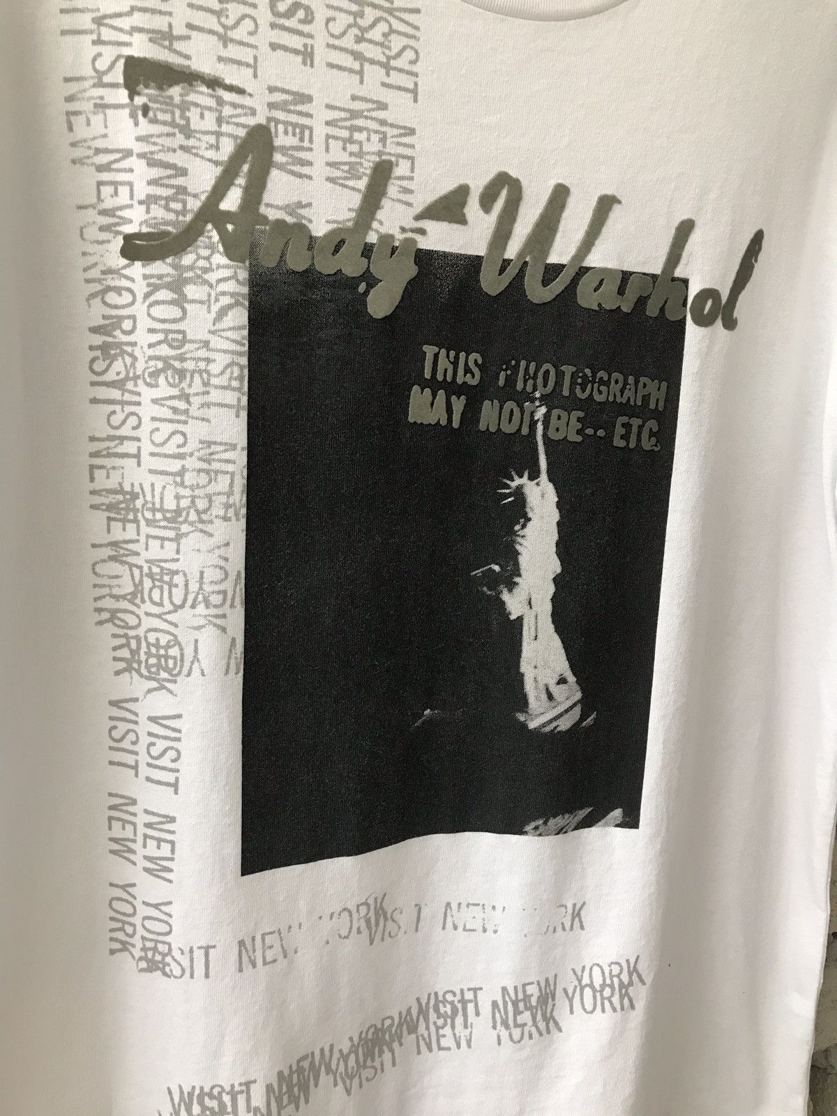 Andy Warhol × Designer × Japanese Brand Andy Warhol SPRZ New York Liberty Art Designer Cover Size US M / EU 48-50 / 2 - 2 Thumbnail