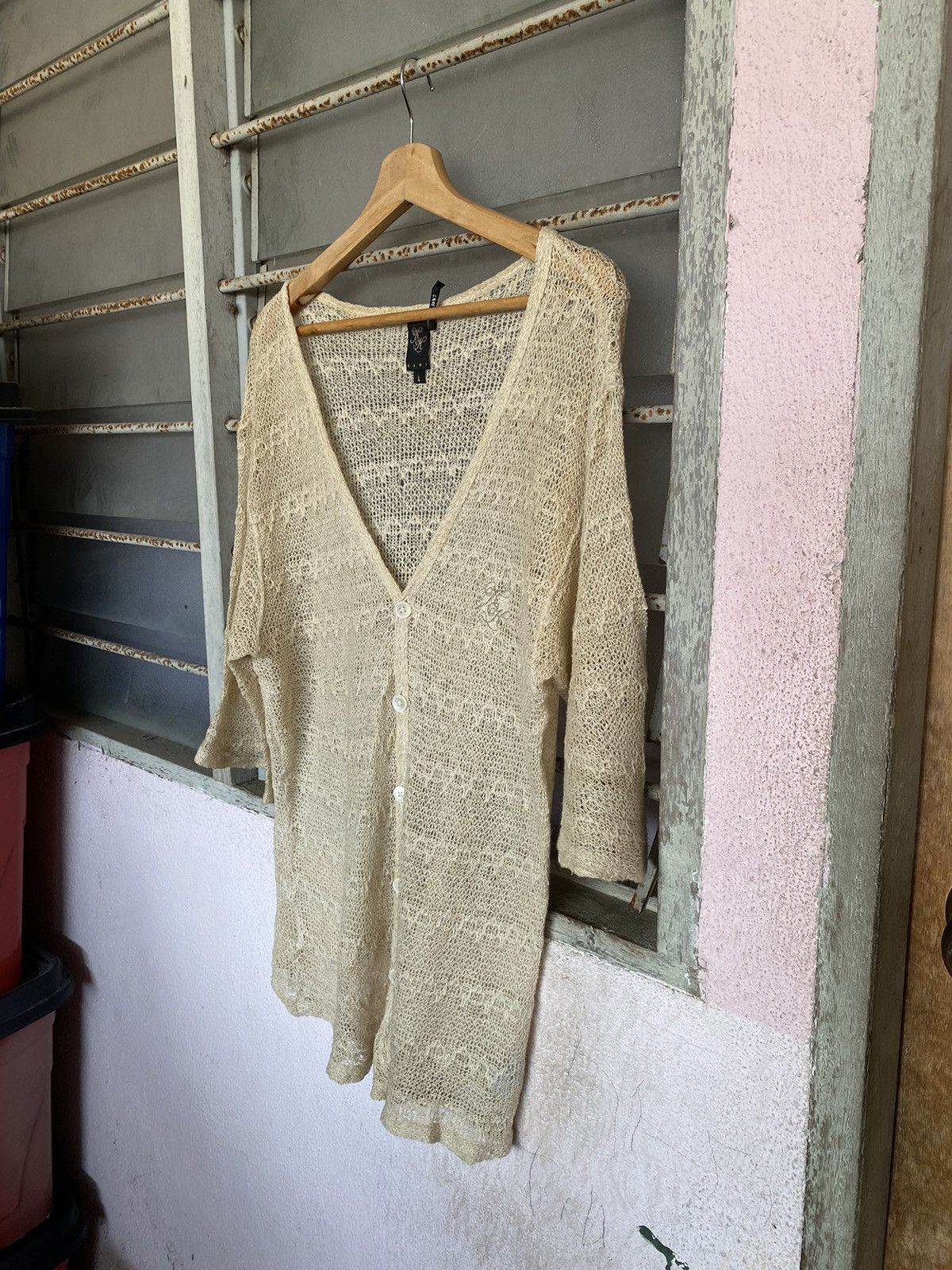 Karl Kani Karl Kani lace cardigan Size L / US 10 / IT 46 - 3 Thumbnail