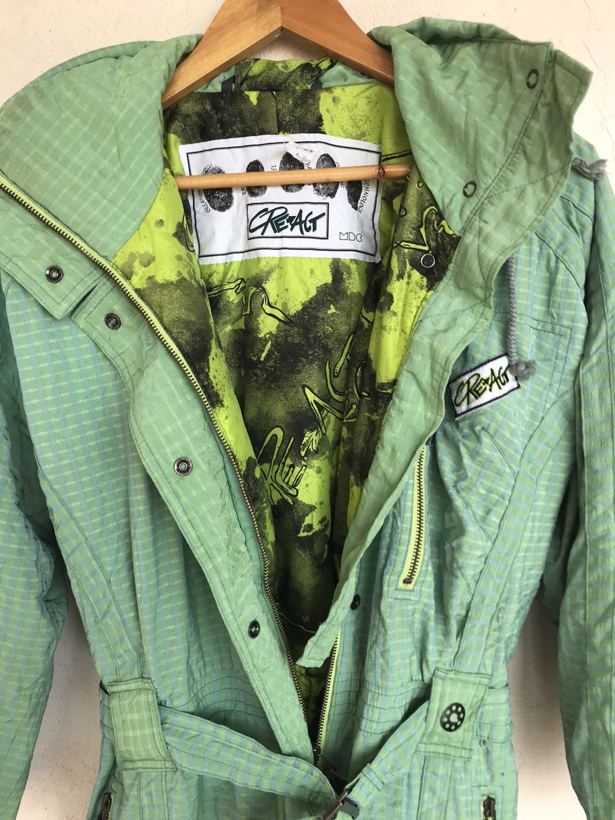 Japanese Brand Japanese Brand Screact Jumpsuit Ski Overalls Snowboard Size US 32 / EU 48 - 5 Thumbnail