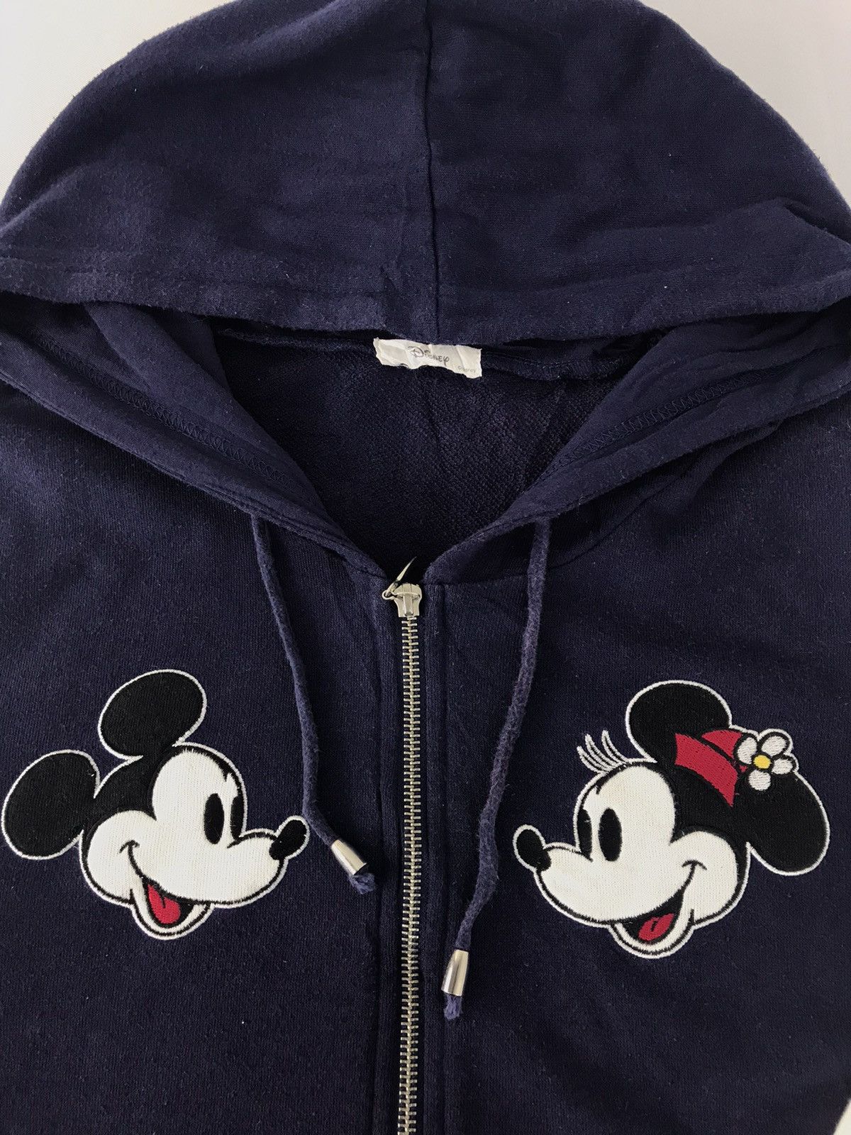Disney × Mickey Mouse Disney Mickey Minnie Mouse Hoodie Varsity Jacket Size M / US 6-8 / IT 42-44 - 5 Thumbnail
